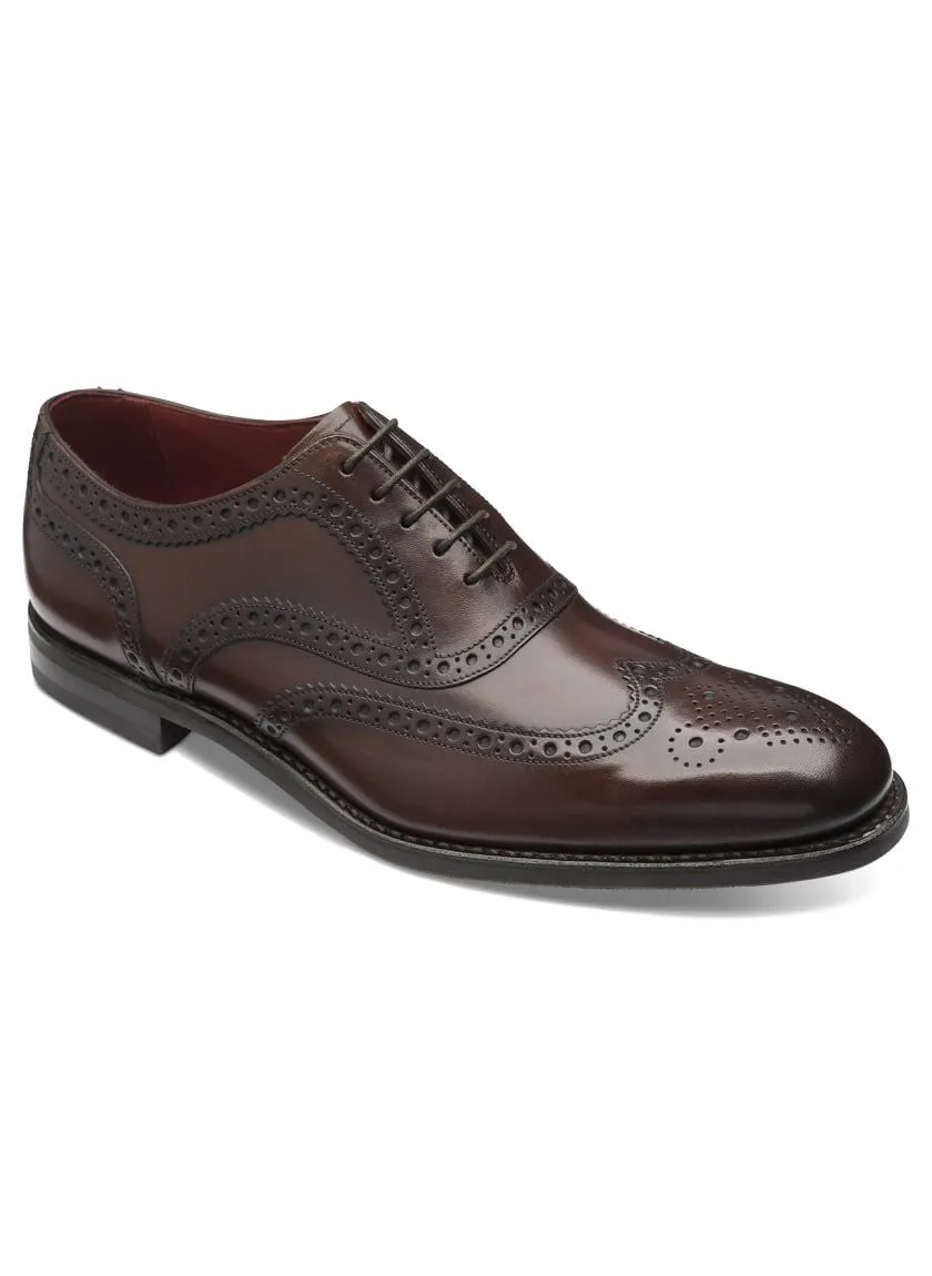 Loake Kerridge Shoes - Dark Brown Calf