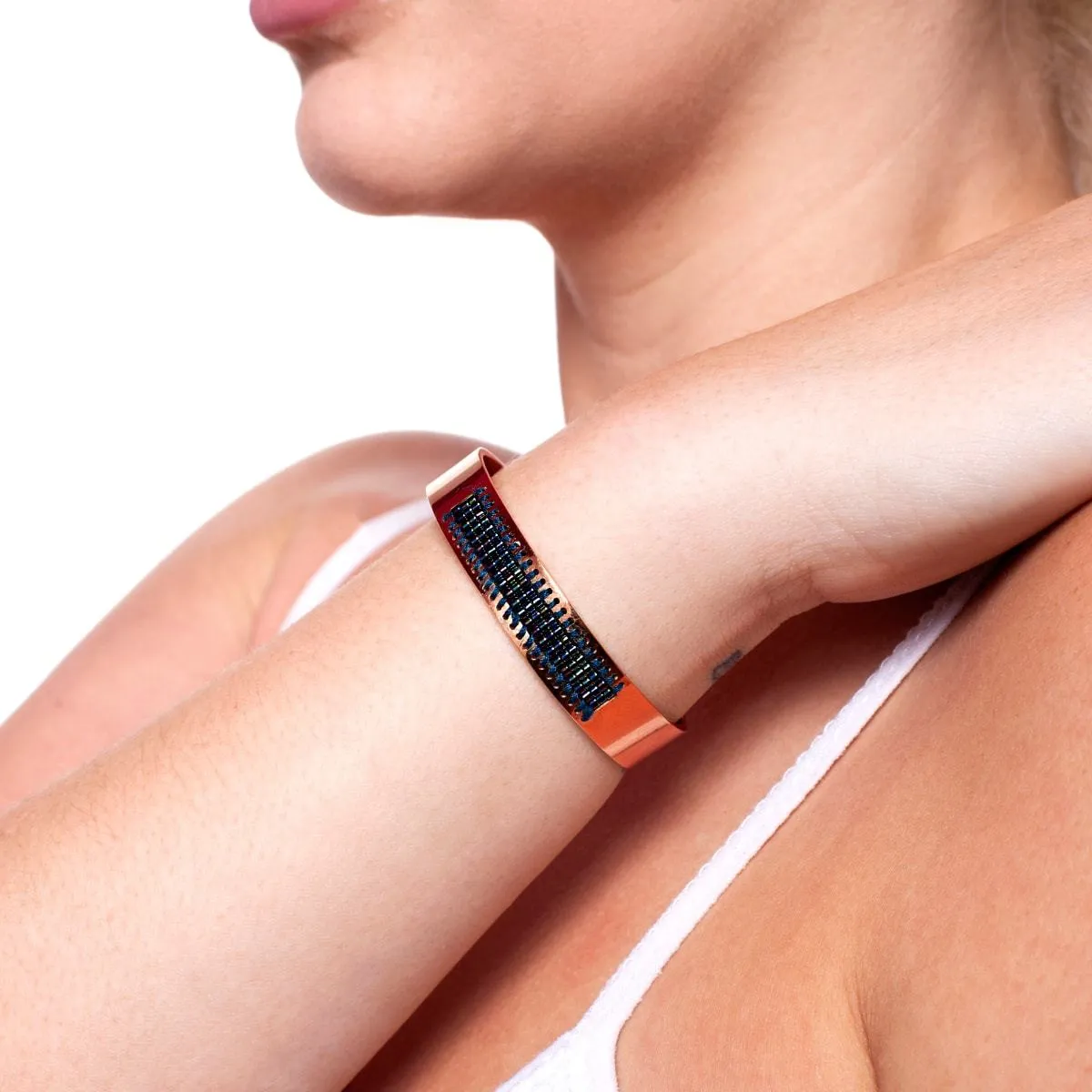 Manhattan Beach | 18k Rose Gold | Boho Bangle