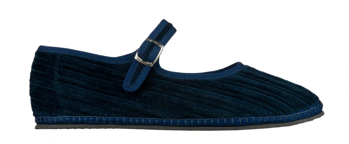 Mary Jane Corduroy Velvet Furlana