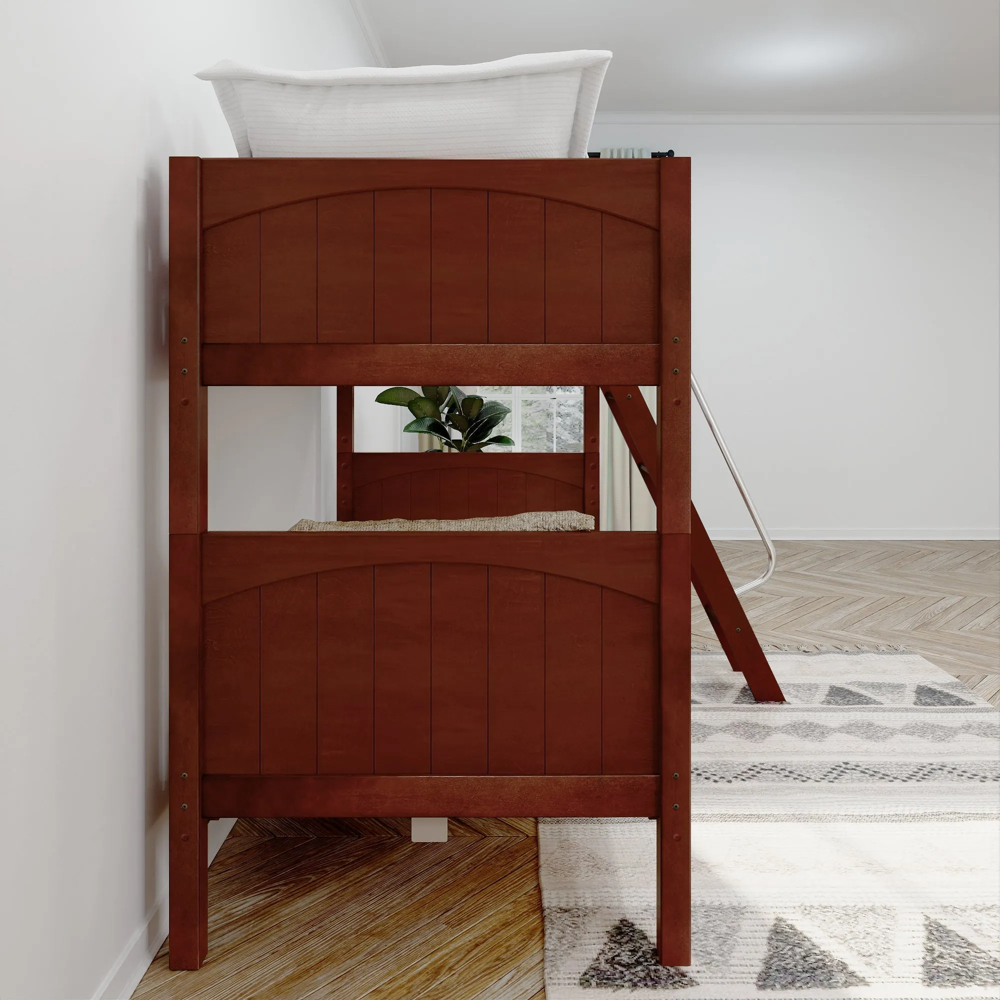 Maxtrix Twin Medium Bunk Bed with Ladder