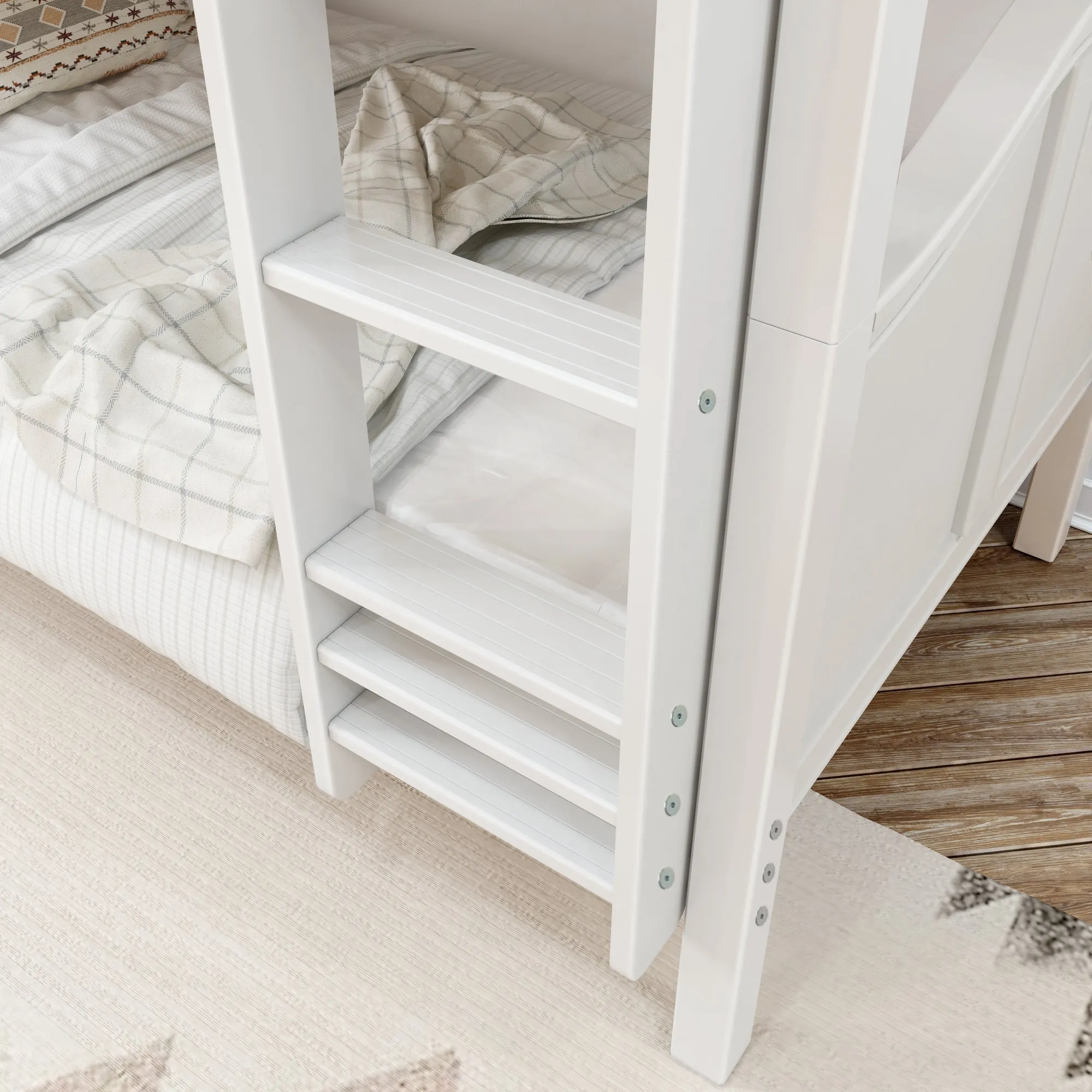 Maxtrix Twin Medium Bunk Bed with Ladder