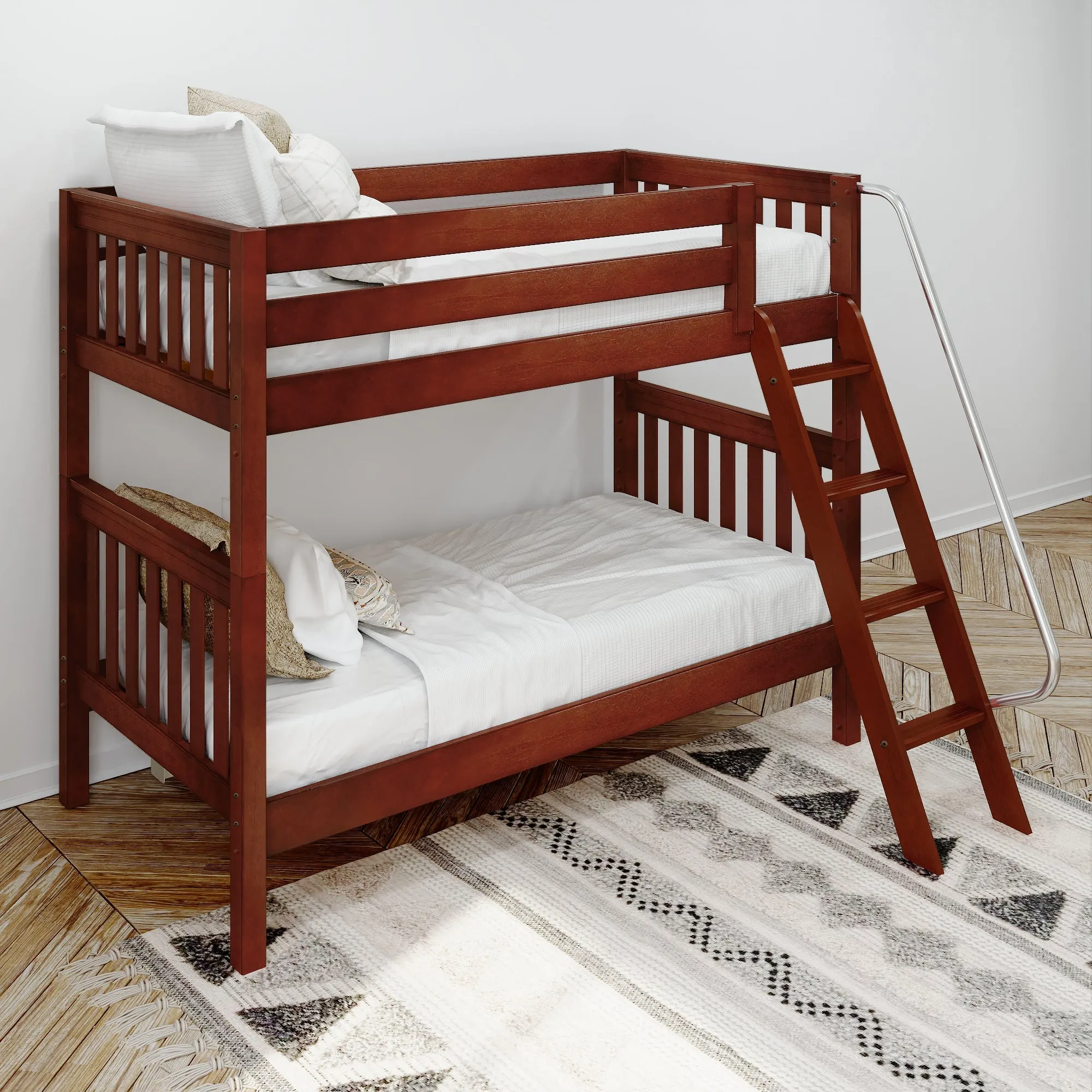 Maxtrix Twin Medium Bunk Bed with Ladder