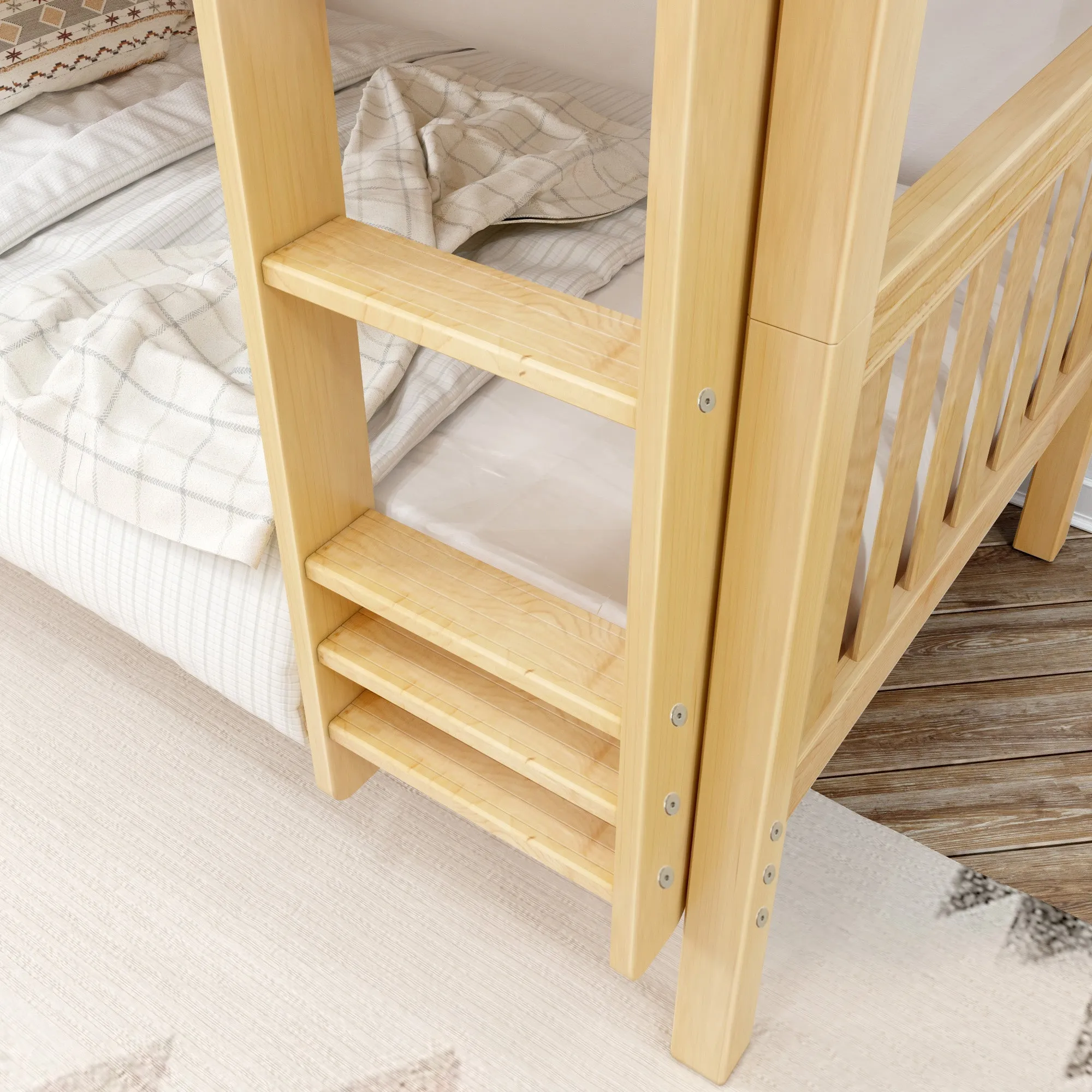 Maxtrix Twin Medium Bunk Bed with Ladder