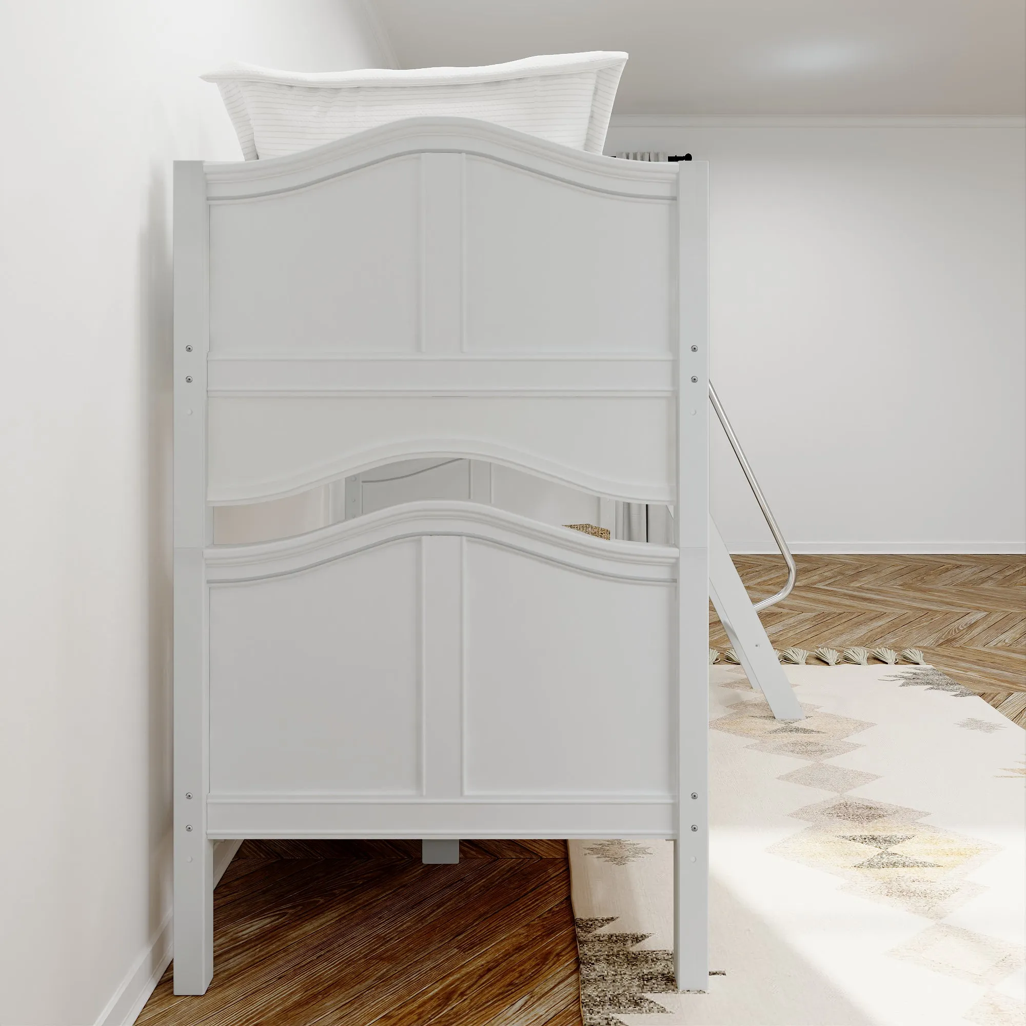 Maxtrix Twin Medium Bunk Bed with Ladder