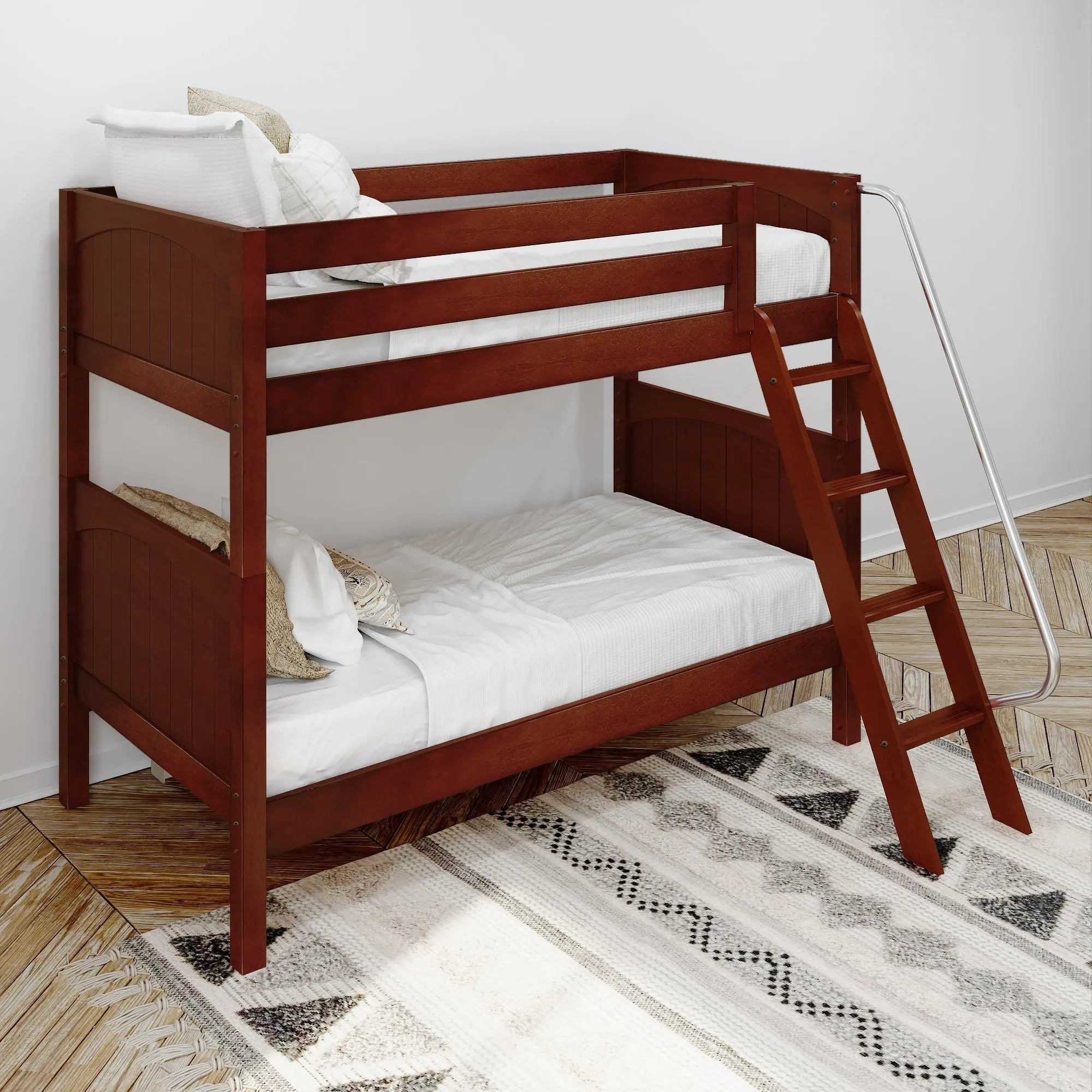 Maxtrix Twin Medium Bunk Bed with Ladder