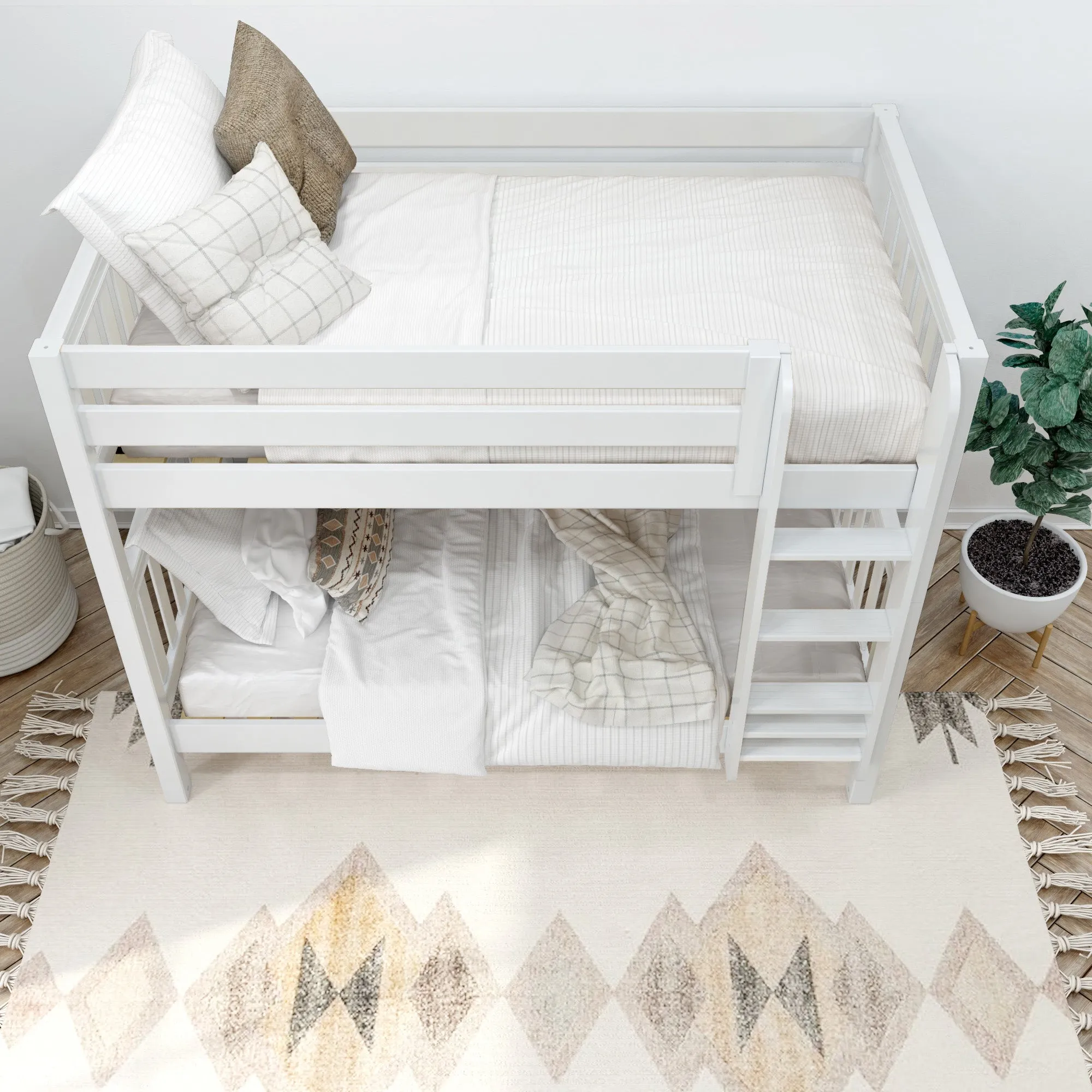 Maxtrix Twin Medium Bunk Bed with Ladder