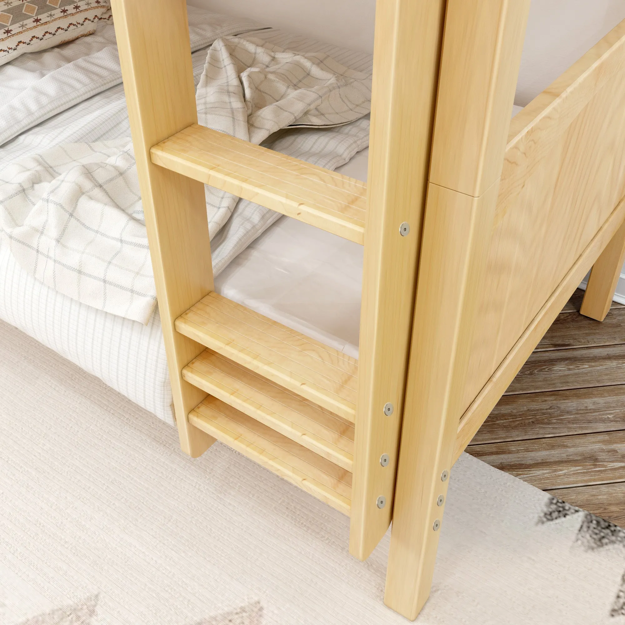 Maxtrix Twin Medium Bunk Bed with Ladder
