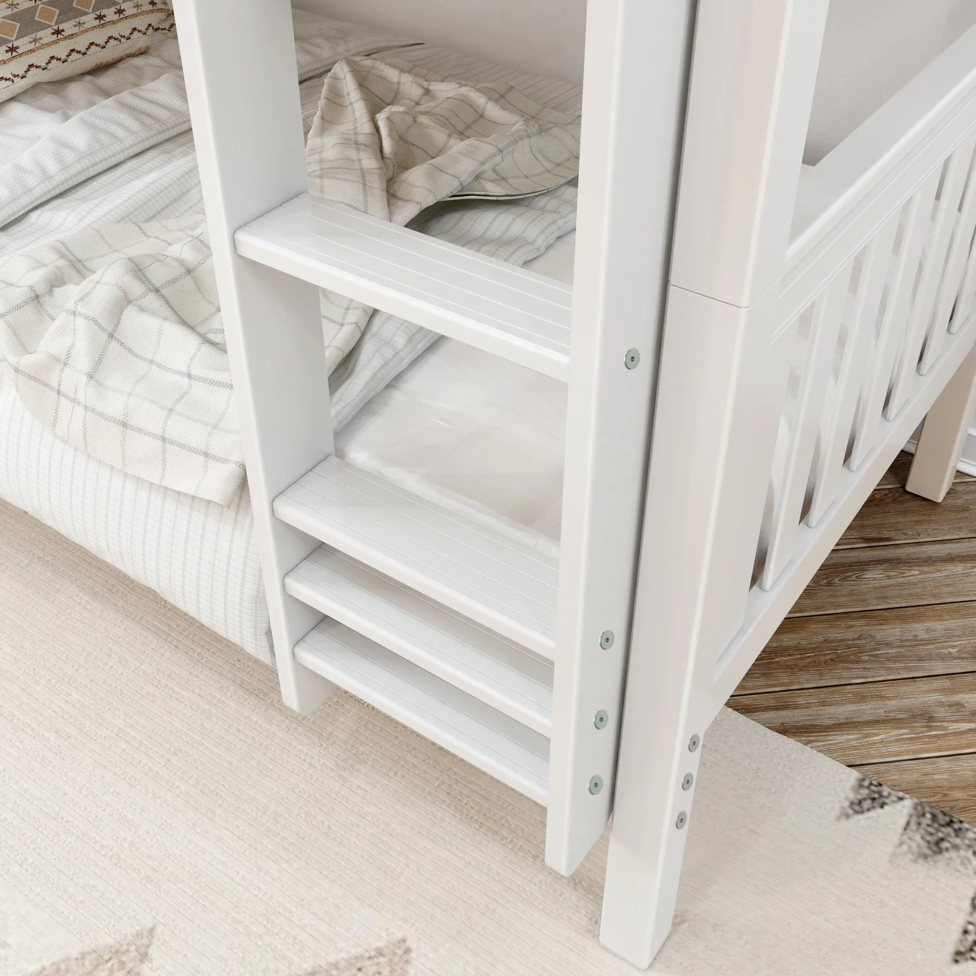 Maxtrix Twin Medium Bunk Bed with Ladder