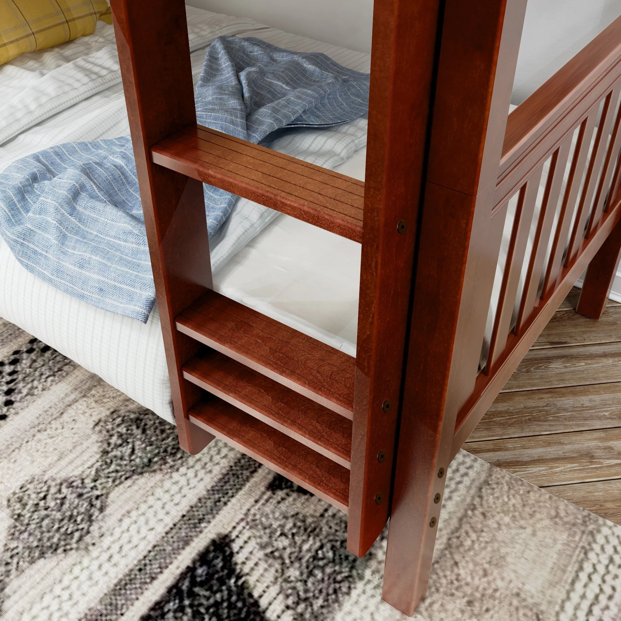 Maxtrix Twin Medium Bunk Bed with Ladder