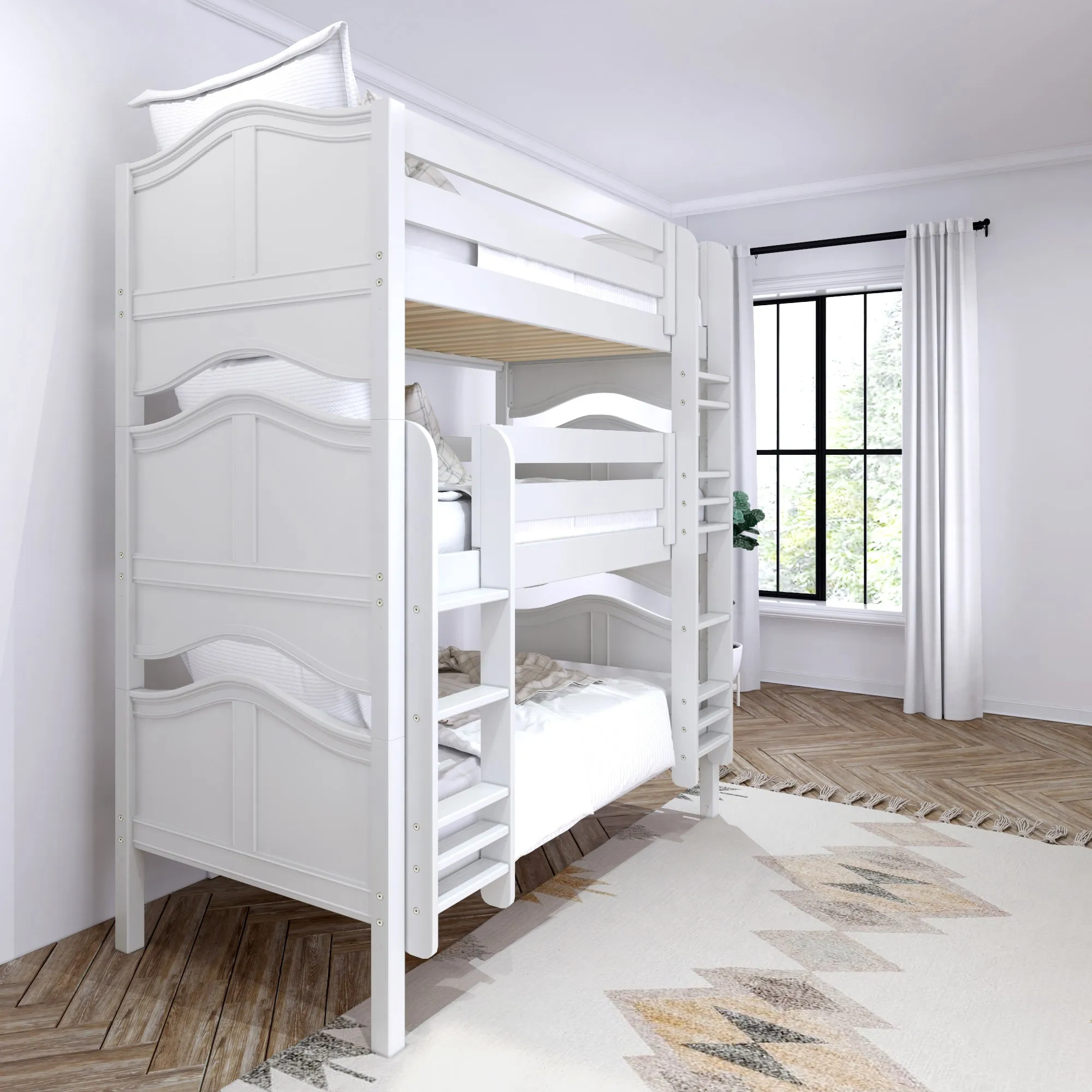 Maxtrix Twin Triple Bunk with Ladders