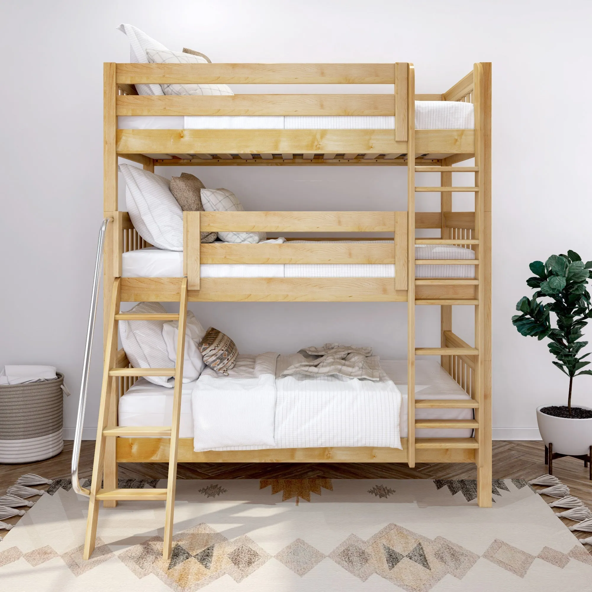 Maxtrix Twin Triple Bunk with Ladders