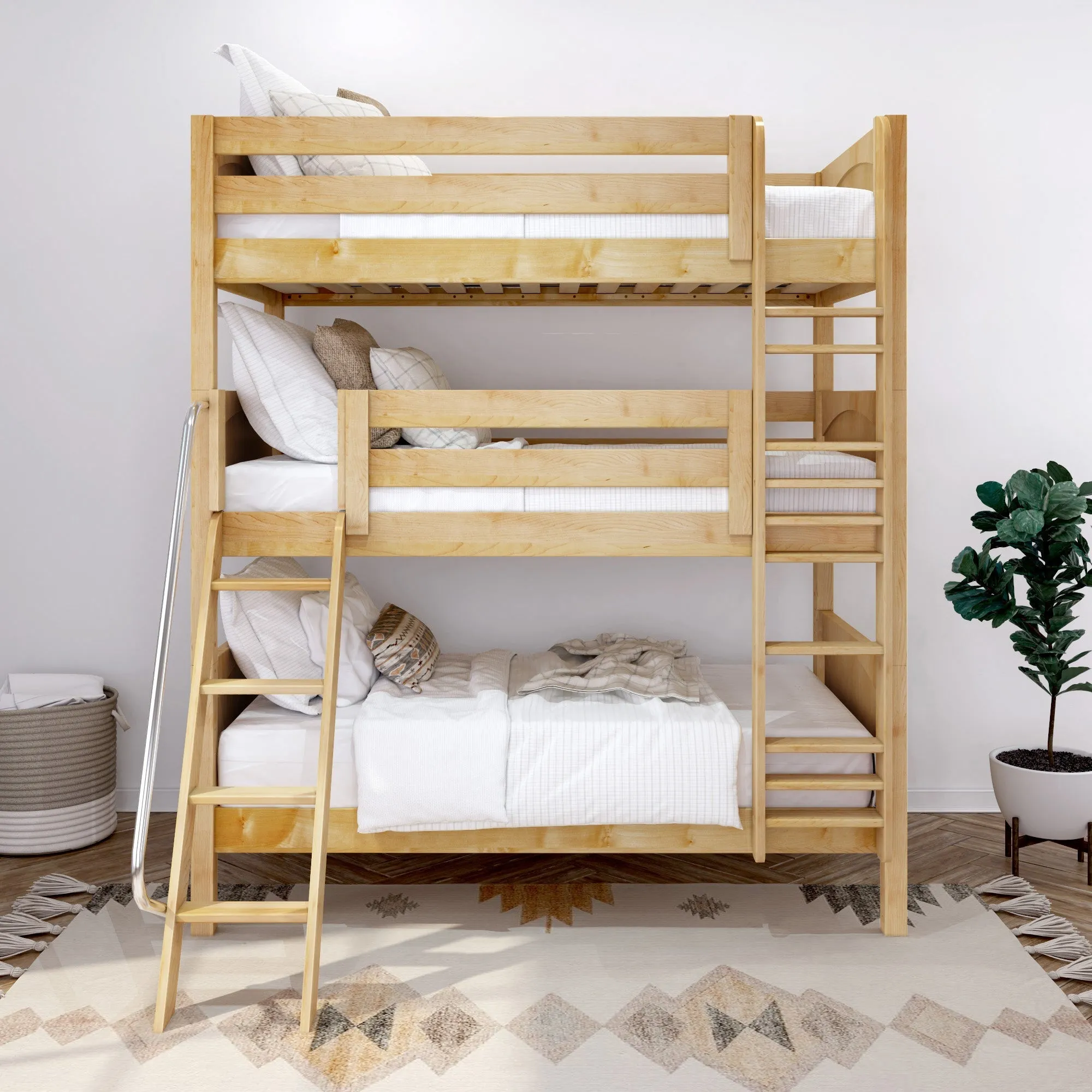 Maxtrix Twin Triple Bunk with Ladders