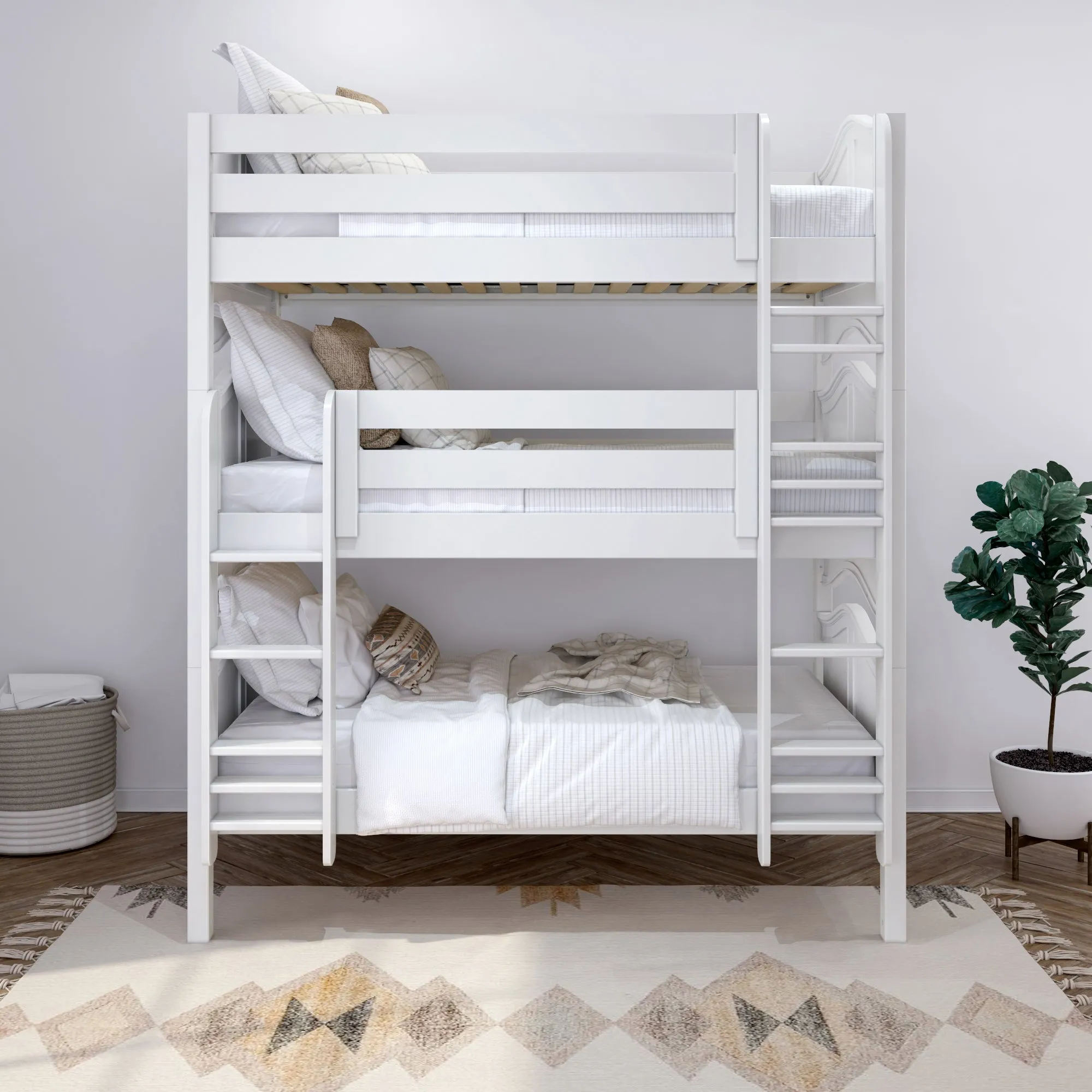 Maxtrix Twin Triple Bunk with Ladders