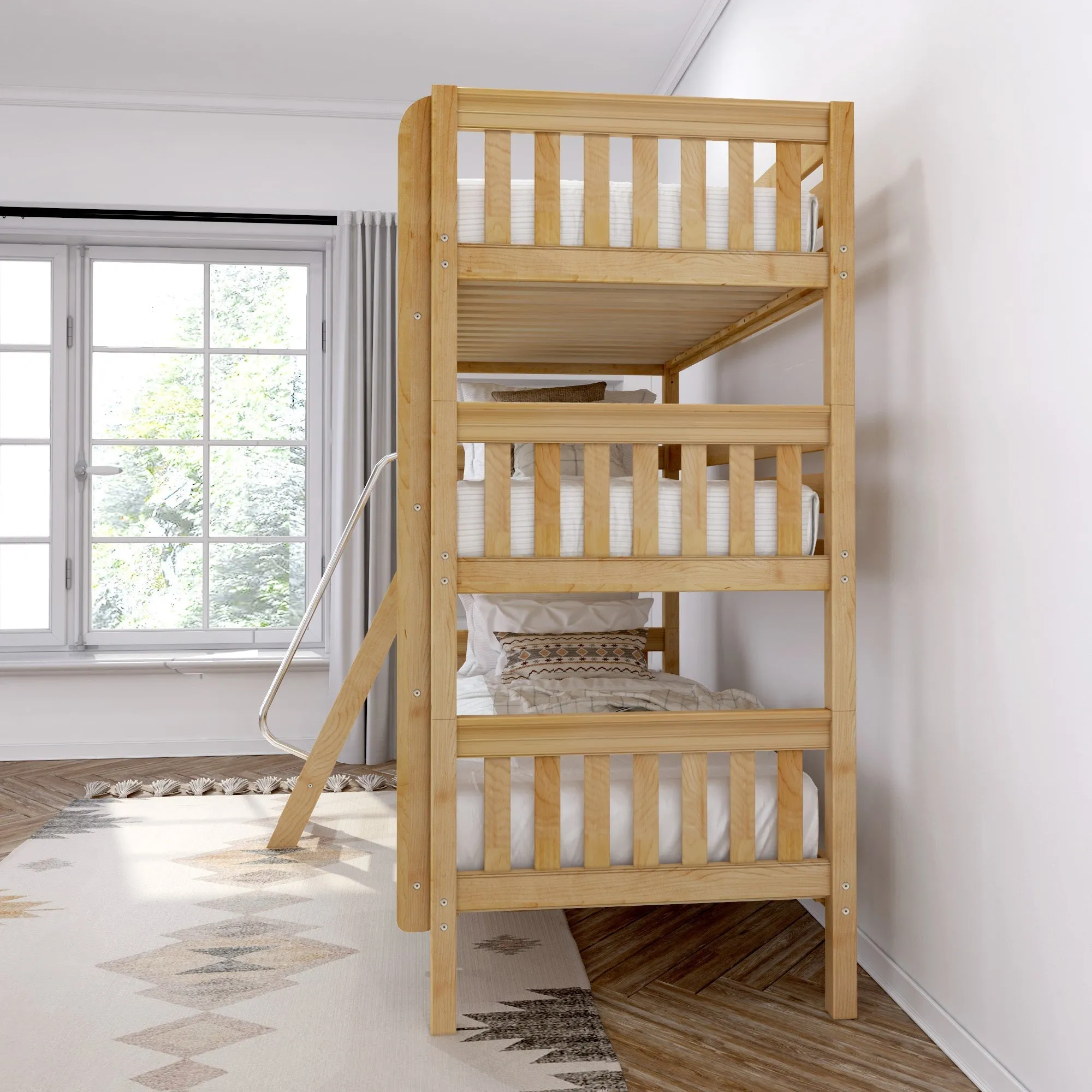 Maxtrix Twin Triple Bunk with Ladders