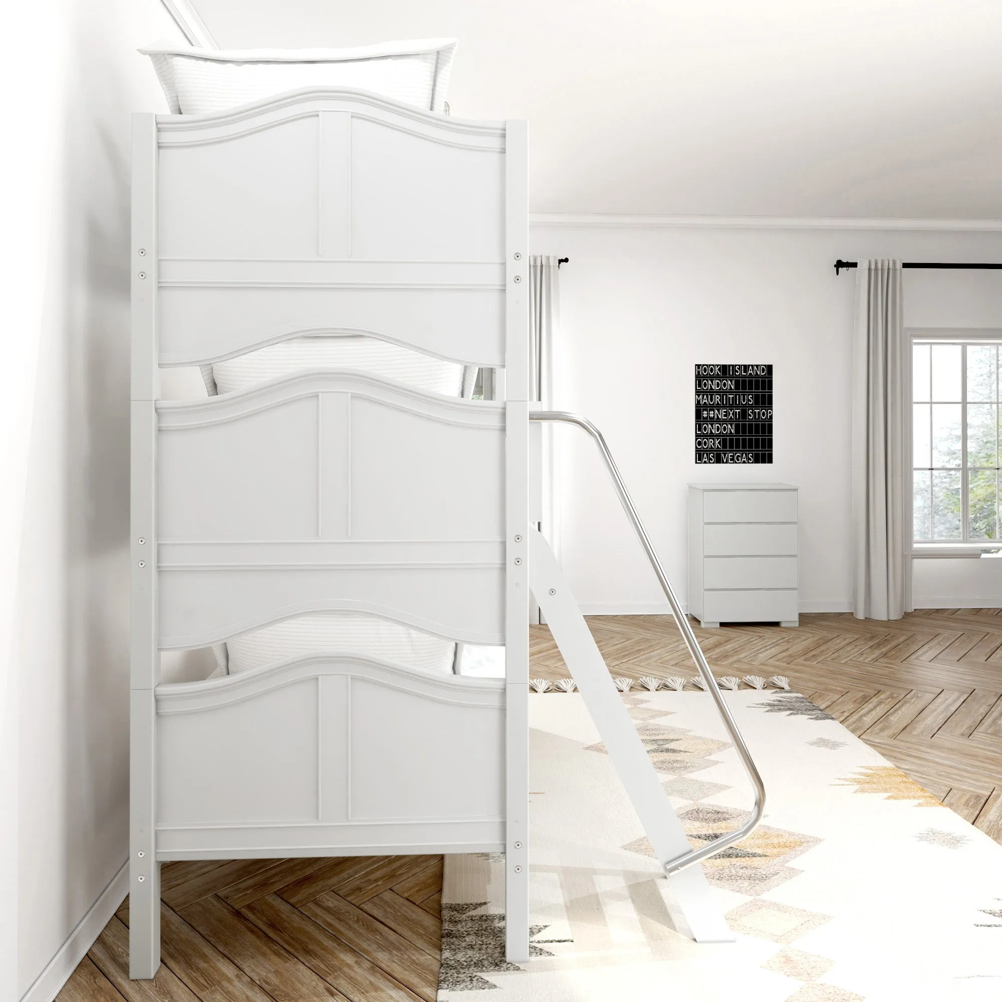Maxtrix Twin Triple Bunk with Ladders
