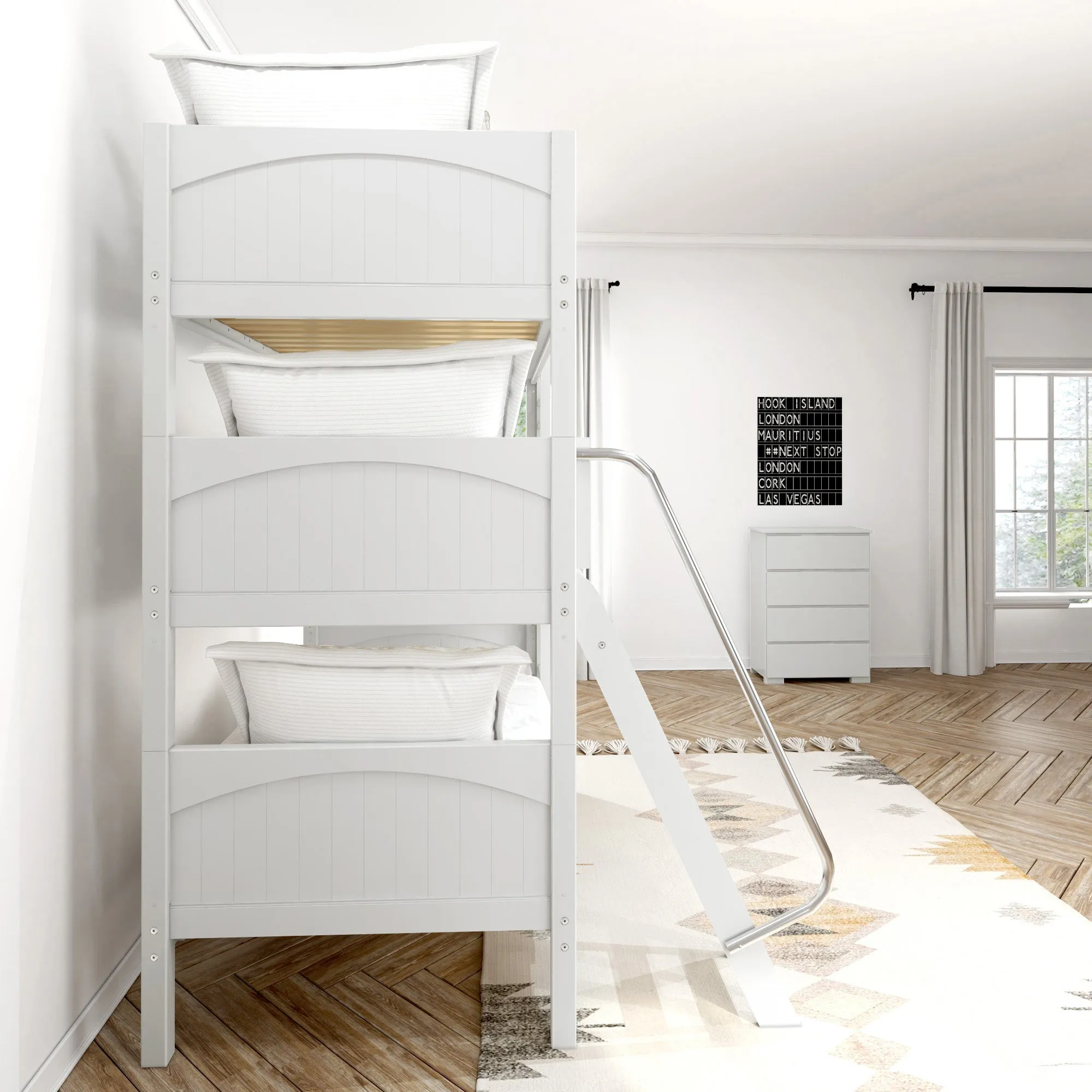Maxtrix Twin Triple Bunk with Ladders