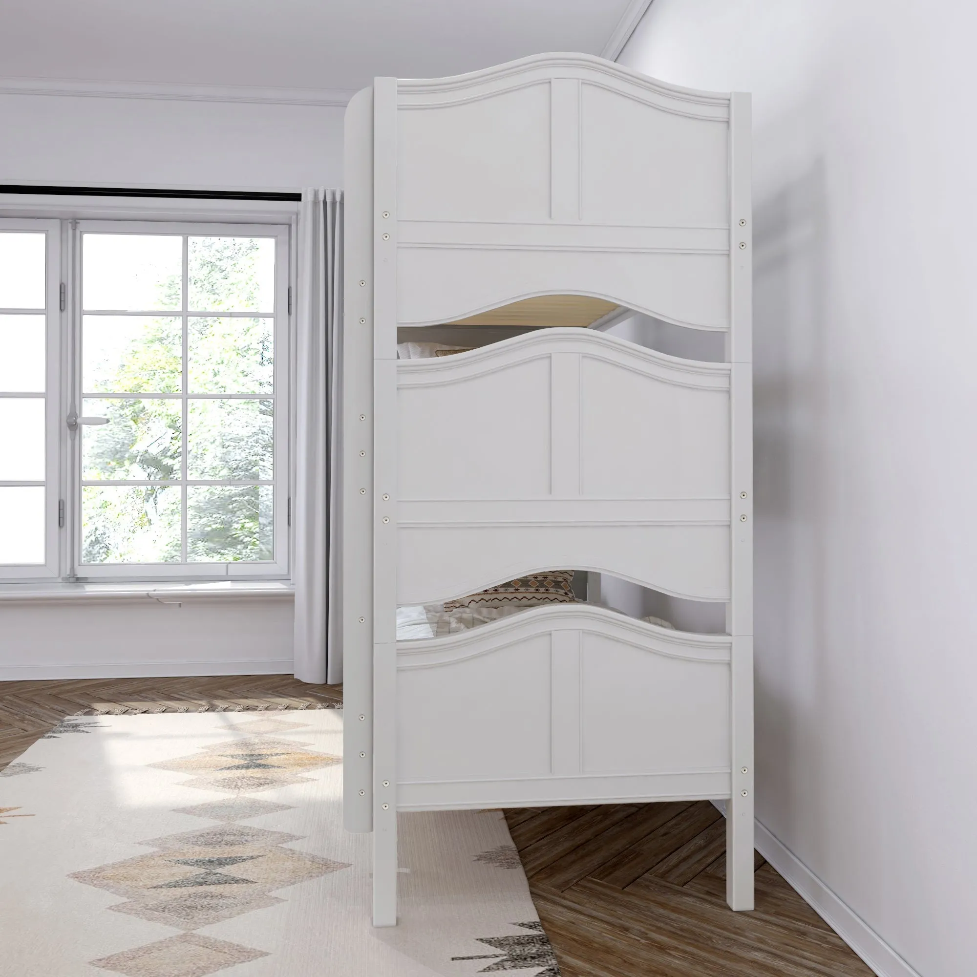 Maxtrix Twin Triple Bunk with Ladders