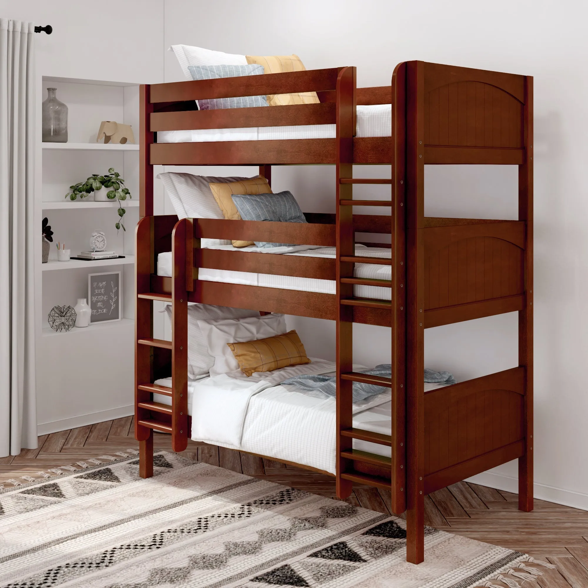 Maxtrix Twin Triple Bunk with Ladders