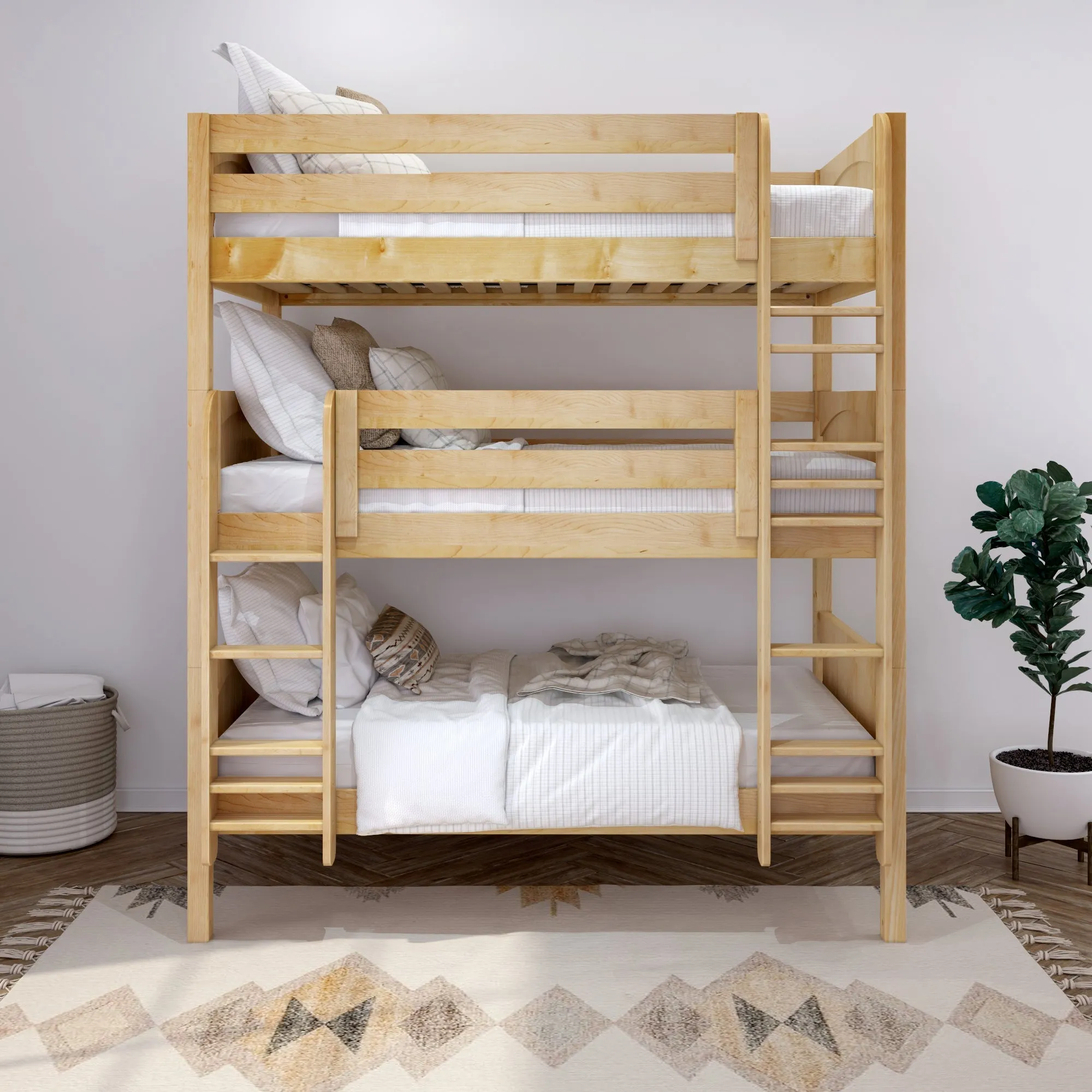 Maxtrix Twin Triple Bunk with Ladders