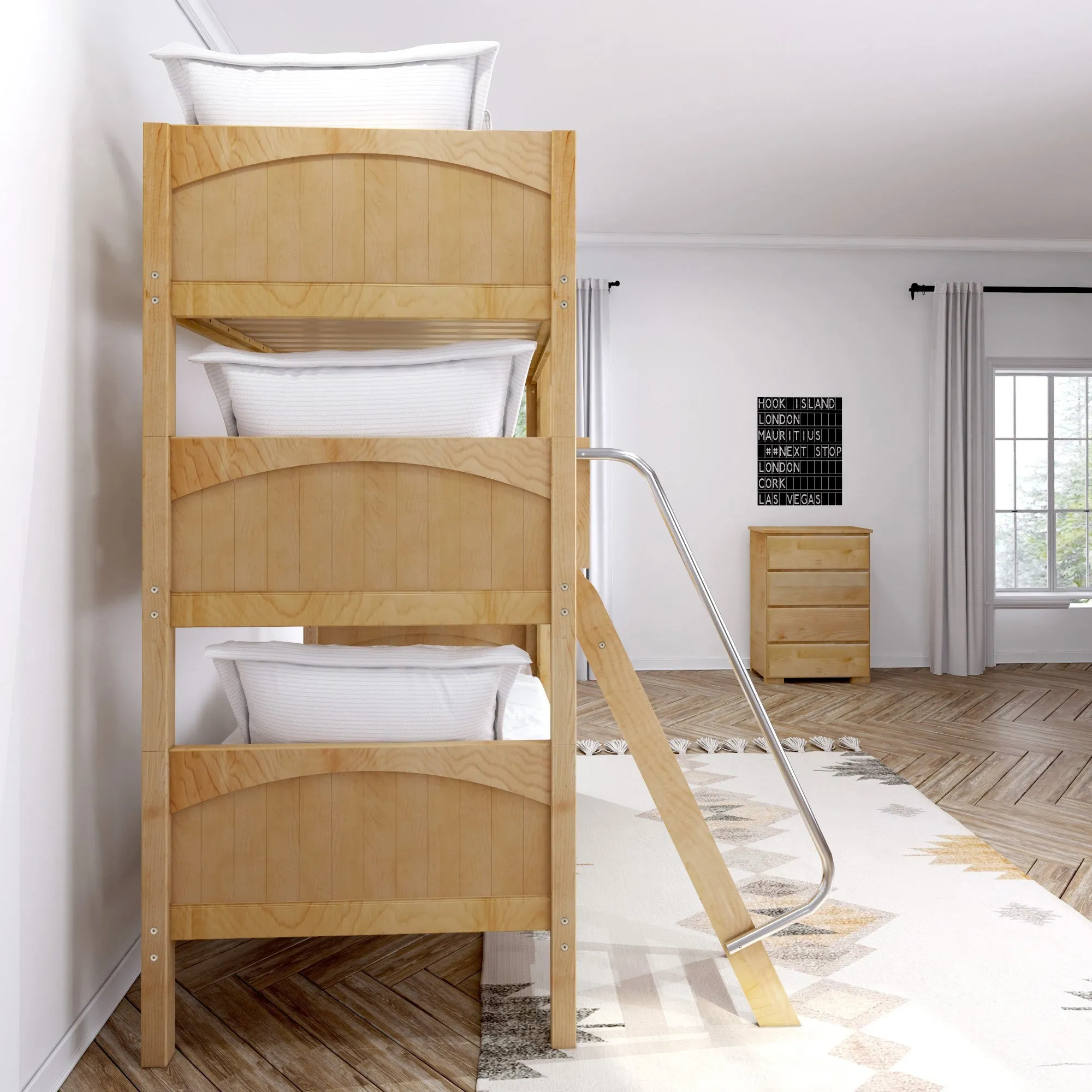 Maxtrix Twin Triple Bunk with Ladders