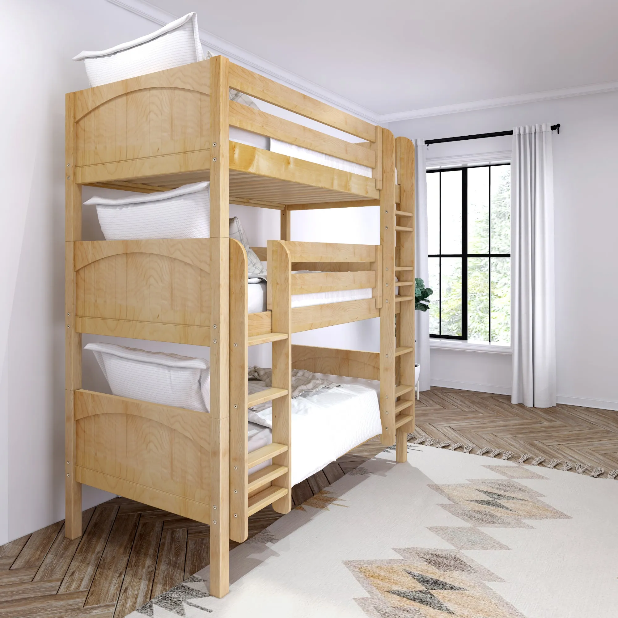 Maxtrix Twin Triple Bunk with Ladders
