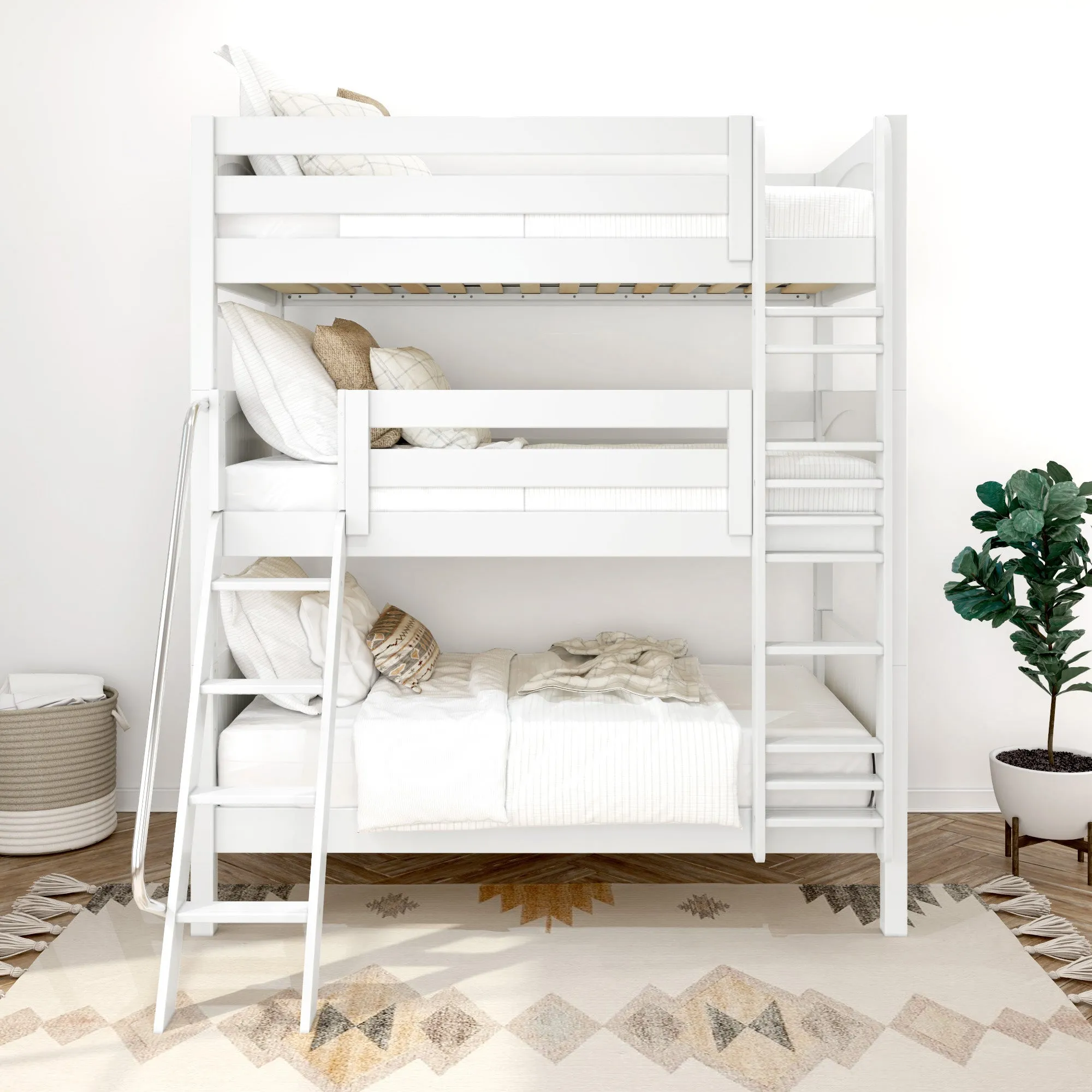 Maxtrix Twin Triple Bunk with Ladders