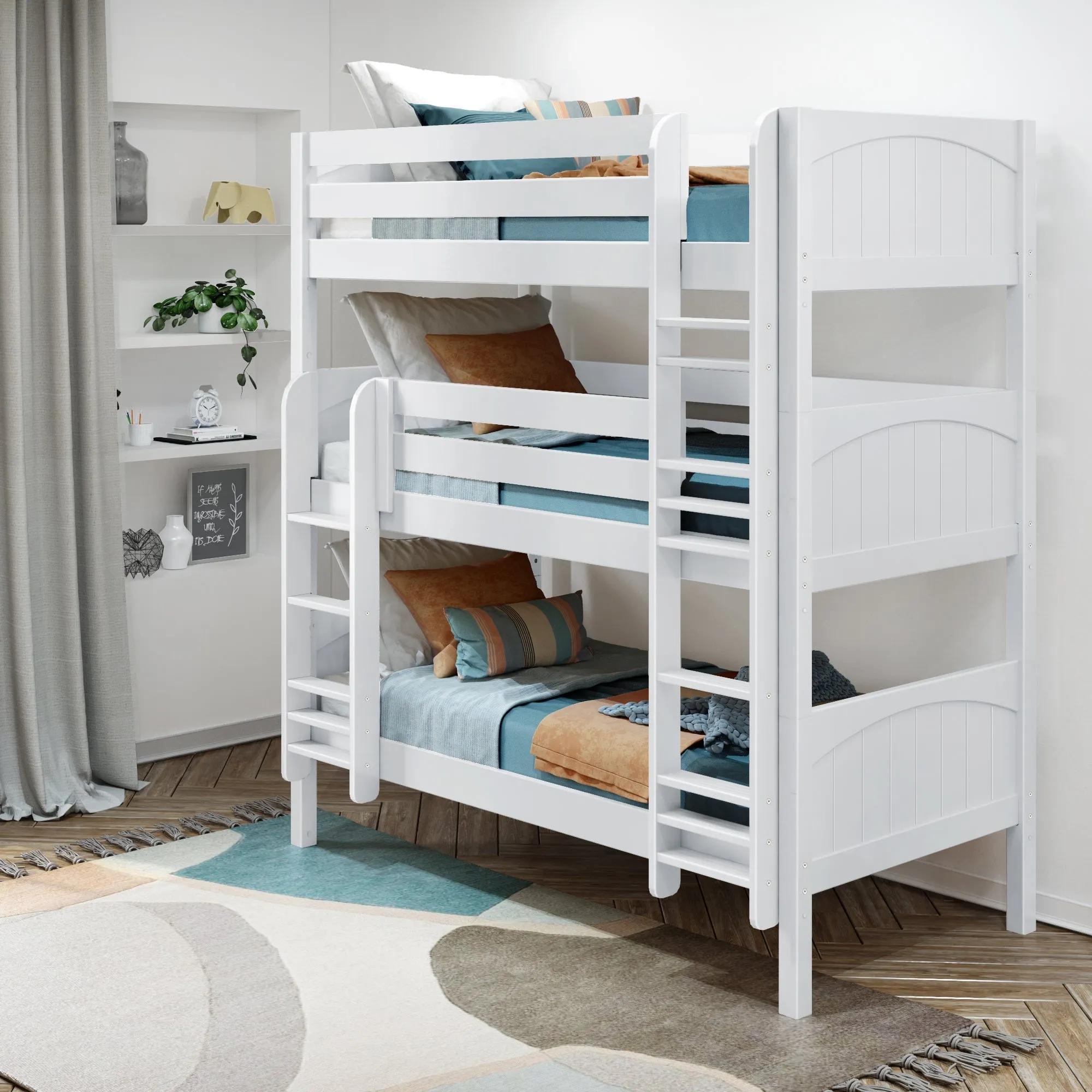Maxtrix Twin Triple Bunk with Ladders