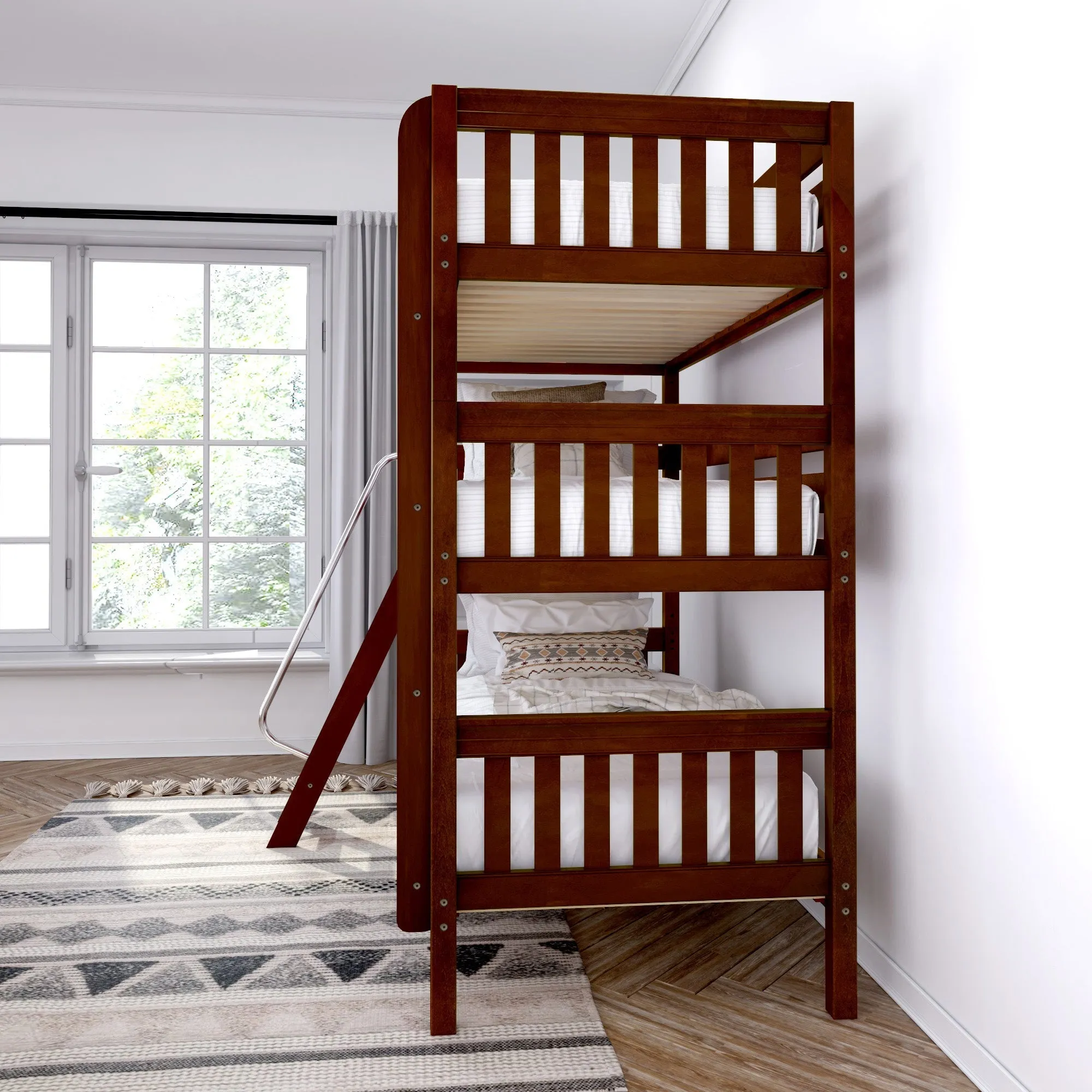 Maxtrix Twin Triple Bunk with Ladders