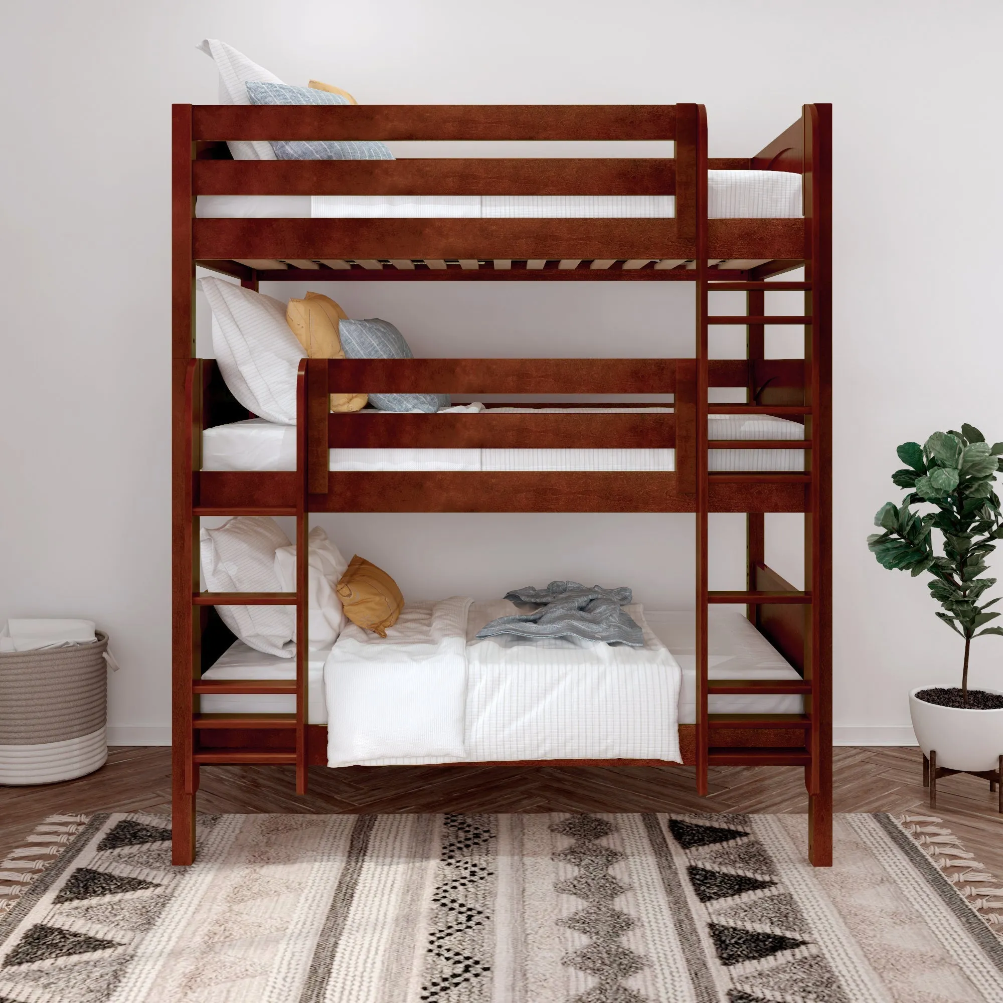 Maxtrix Twin Triple Bunk with Ladders