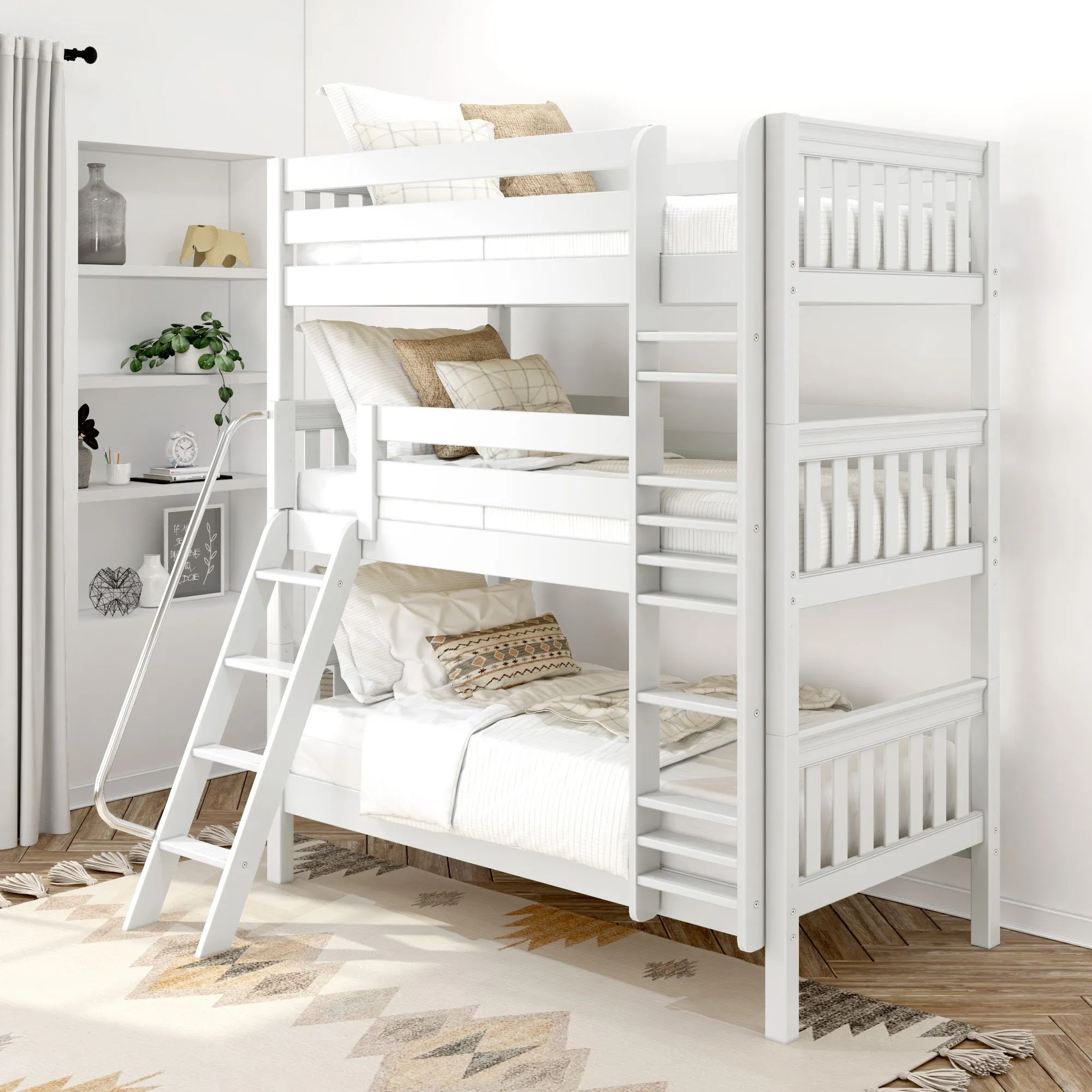 Maxtrix Twin Triple Bunk with Ladders