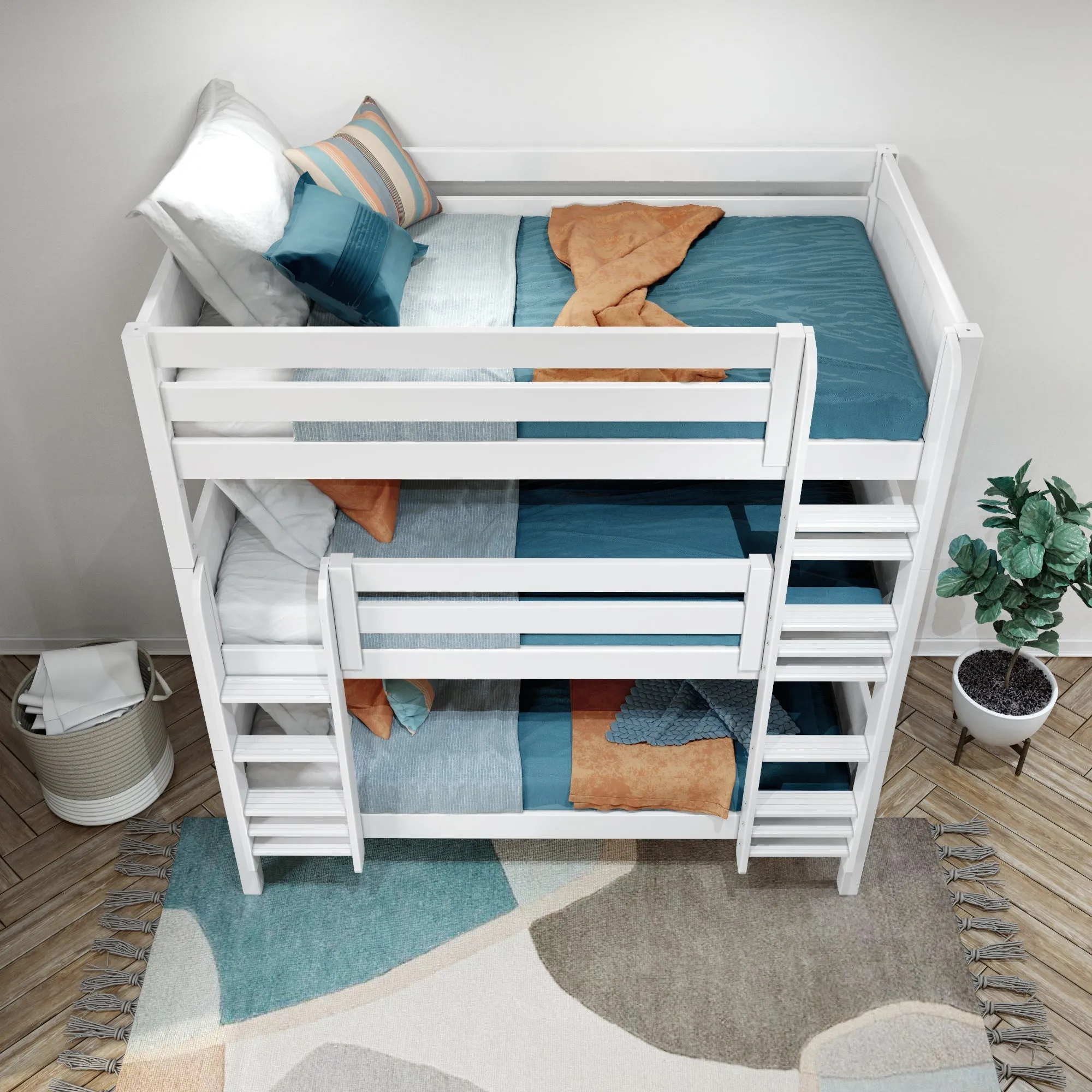 Maxtrix Twin Triple Bunk with Ladders