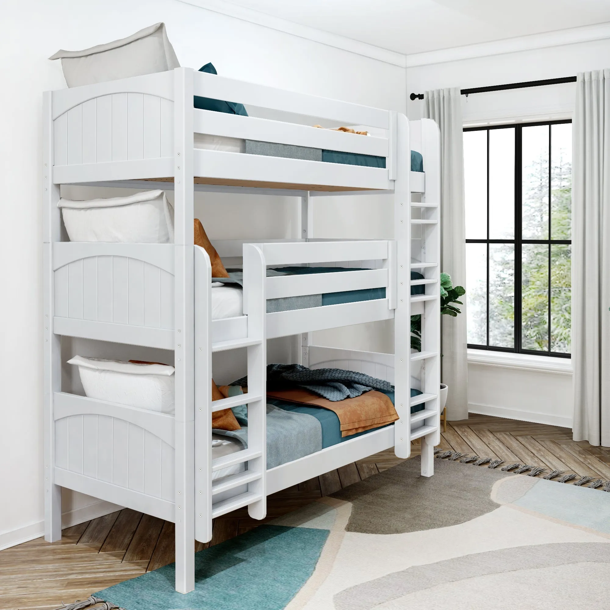 Maxtrix Twin Triple Bunk with Ladders