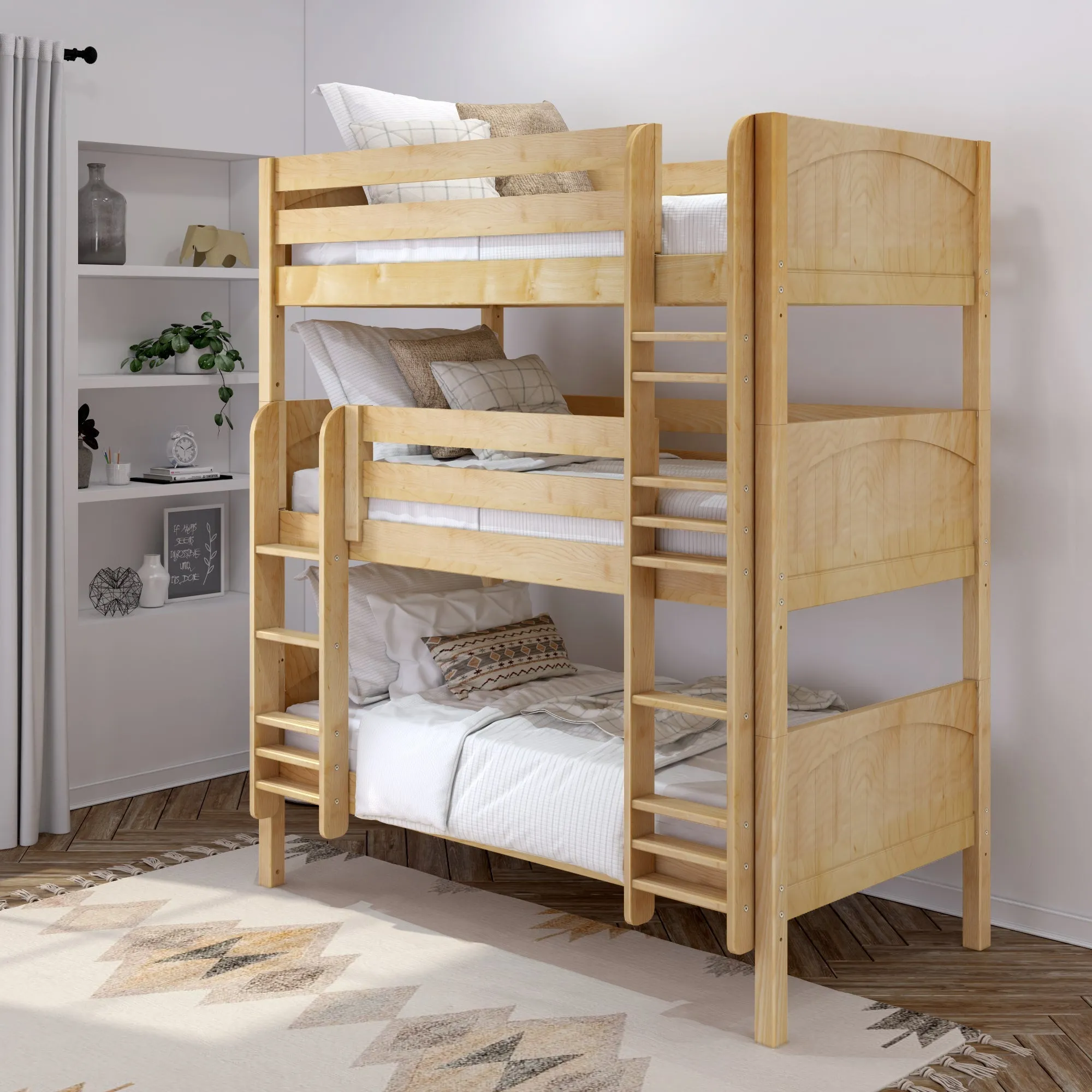 Maxtrix Twin Triple Bunk with Ladders