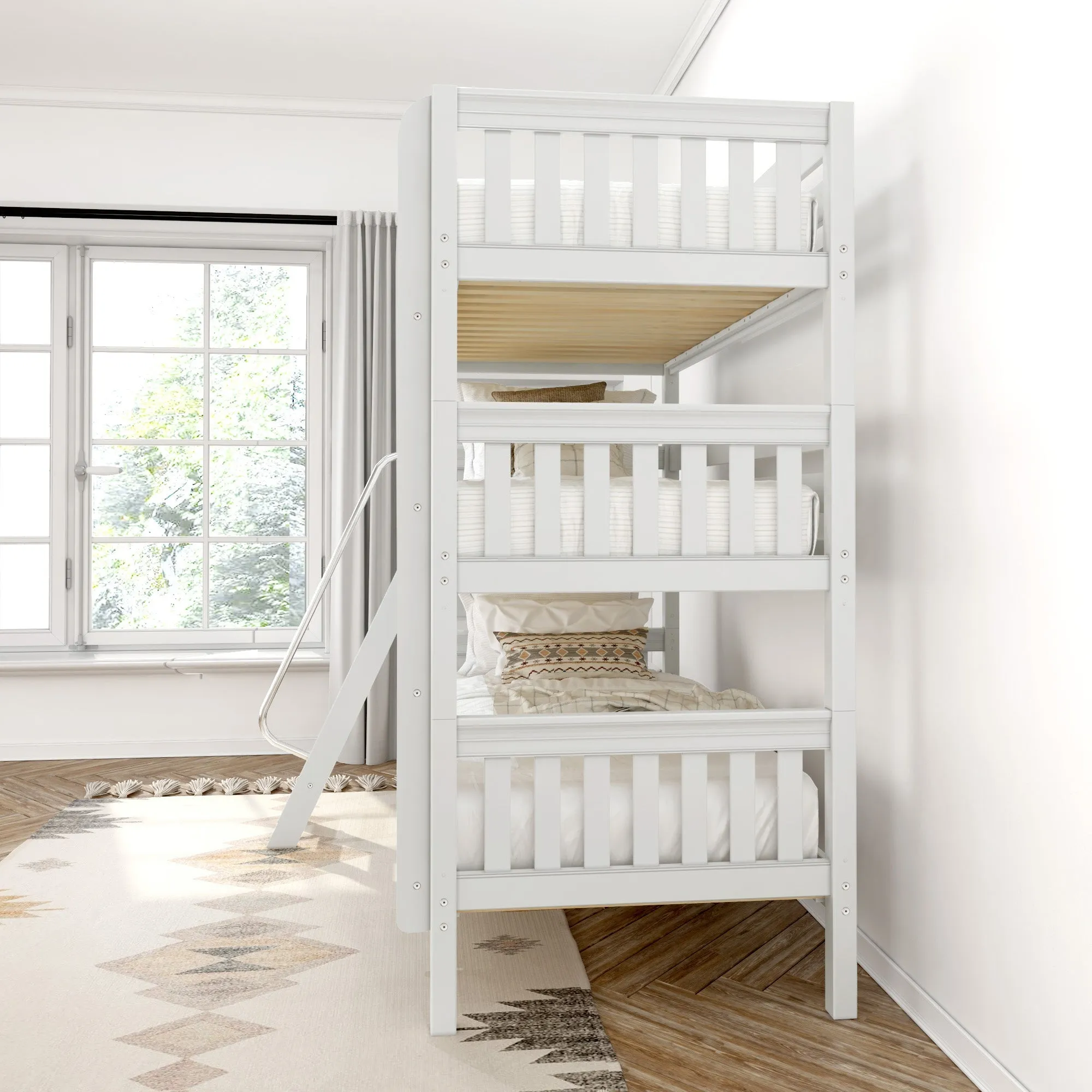 Maxtrix Twin Triple Bunk with Ladders