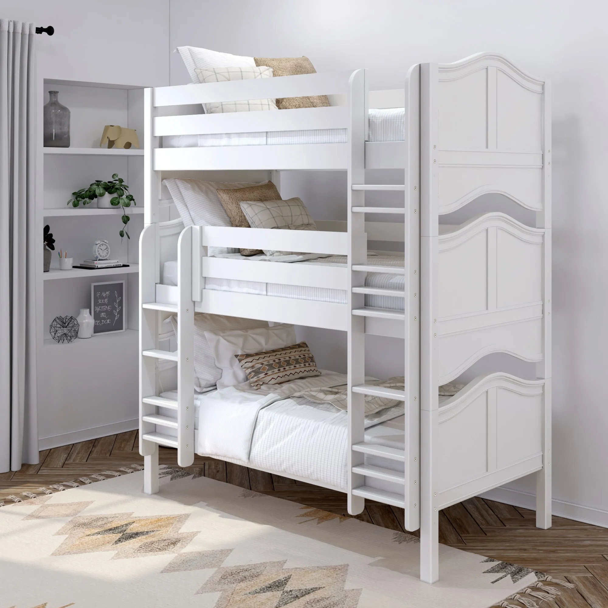 Maxtrix Twin Triple Bunk with Ladders