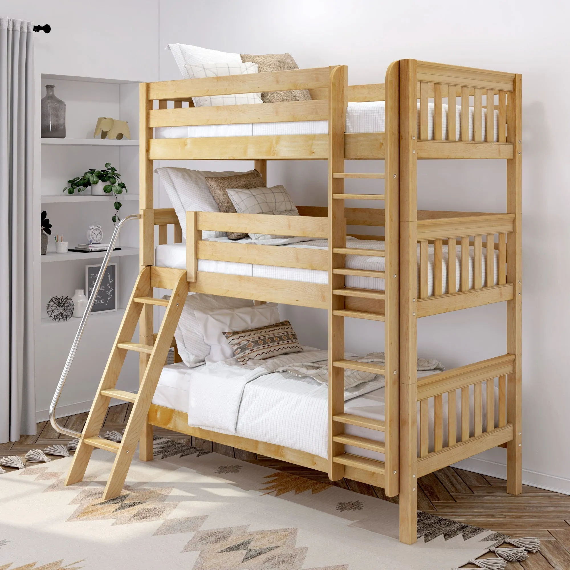 Maxtrix Twin Triple Bunk with Ladders