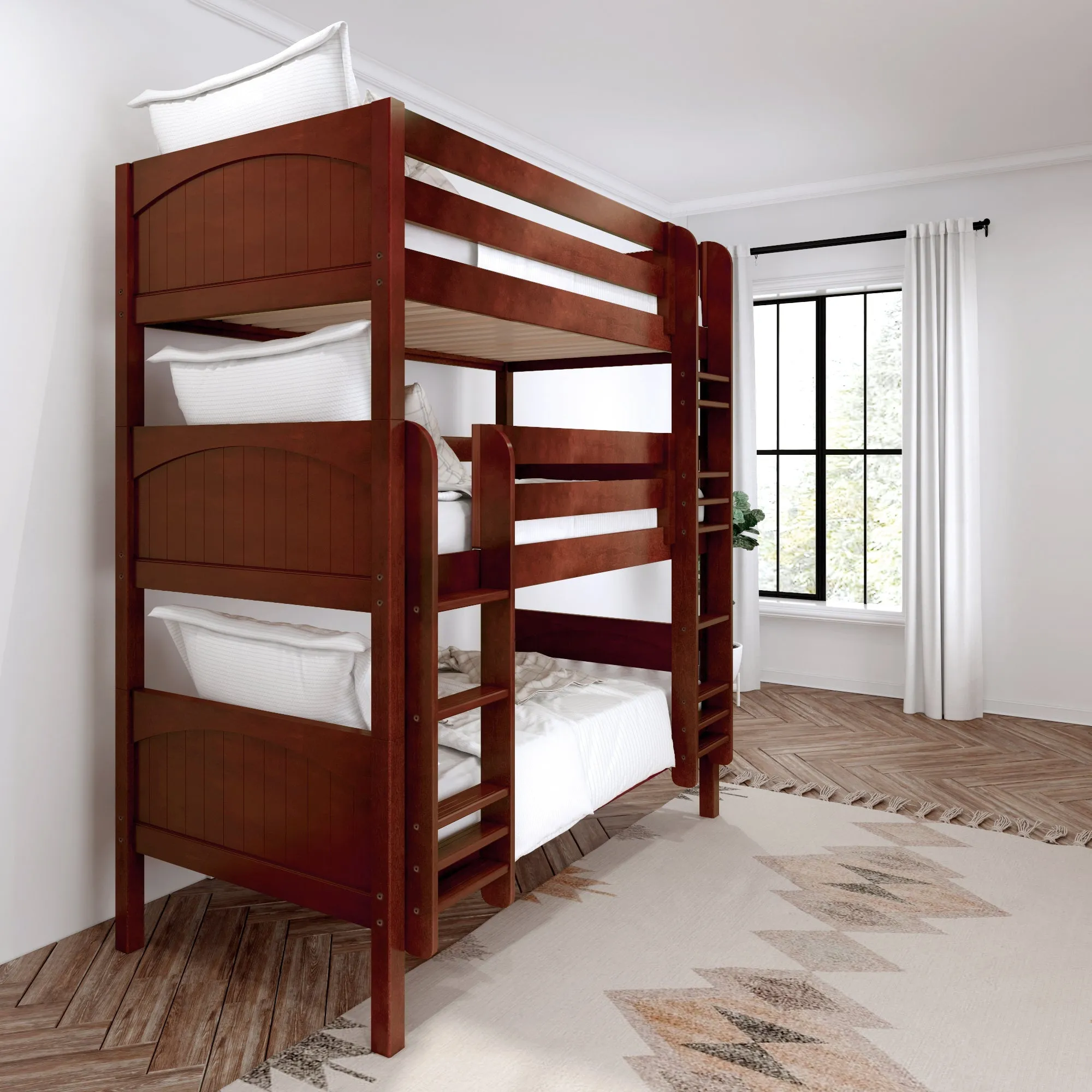 Maxtrix Twin Triple Bunk with Ladders