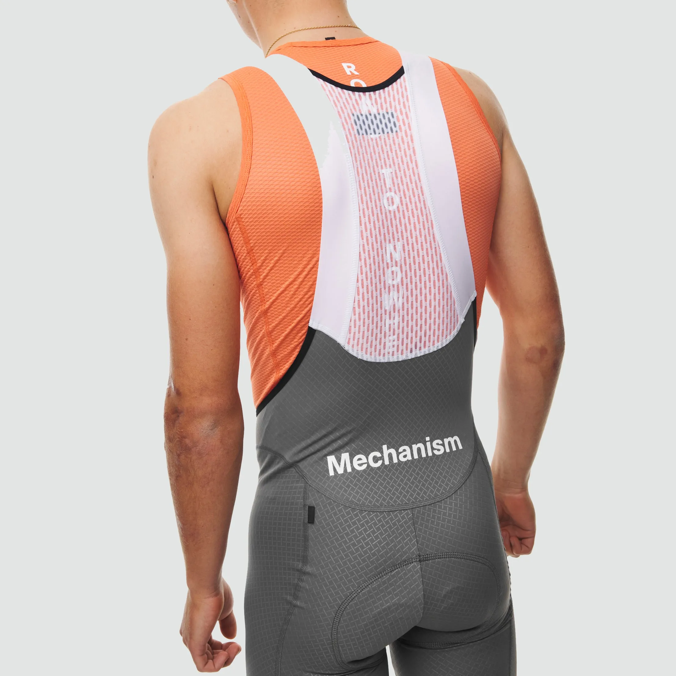 Mechanism Bib - Medium Grey