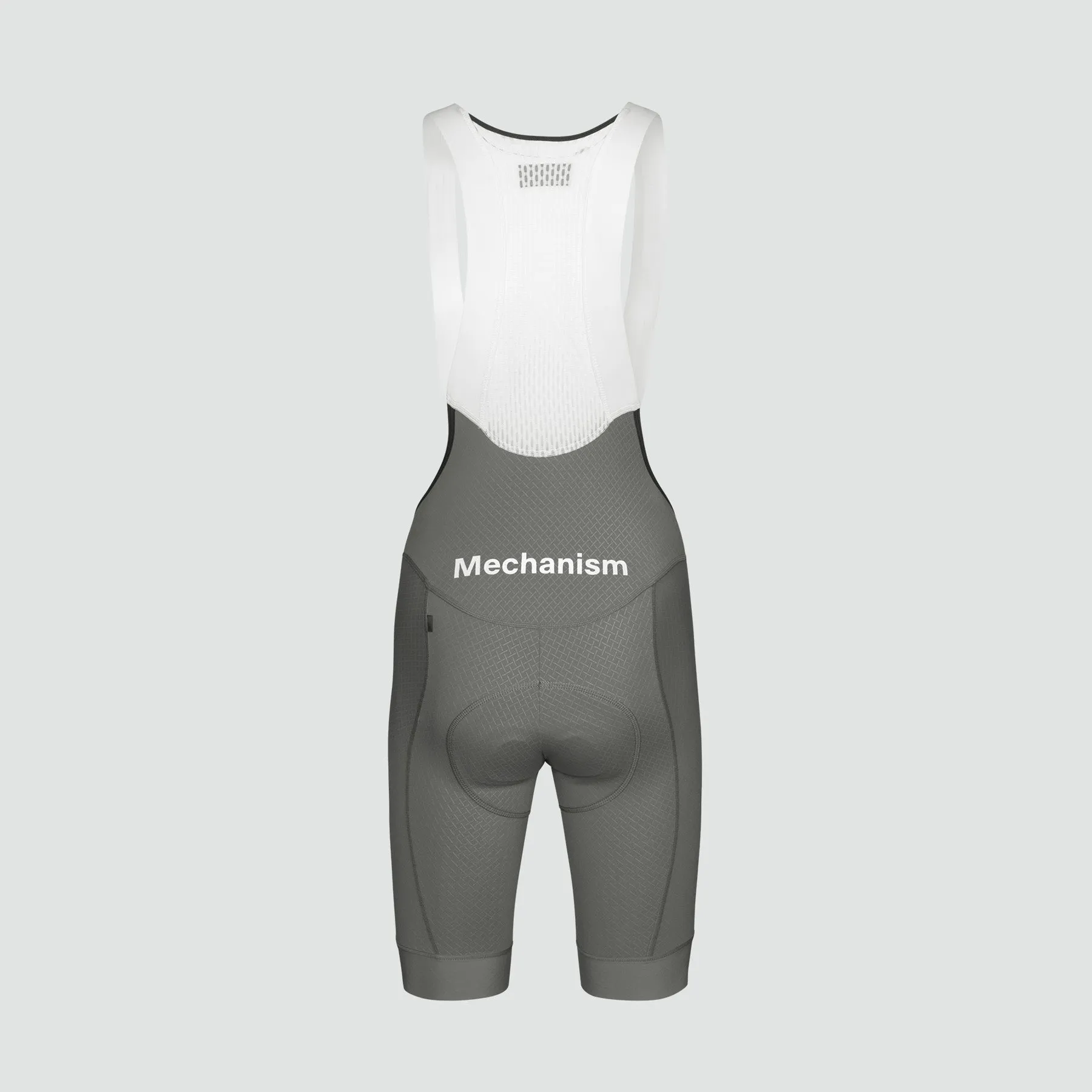 Mechanism Bib - Medium Grey