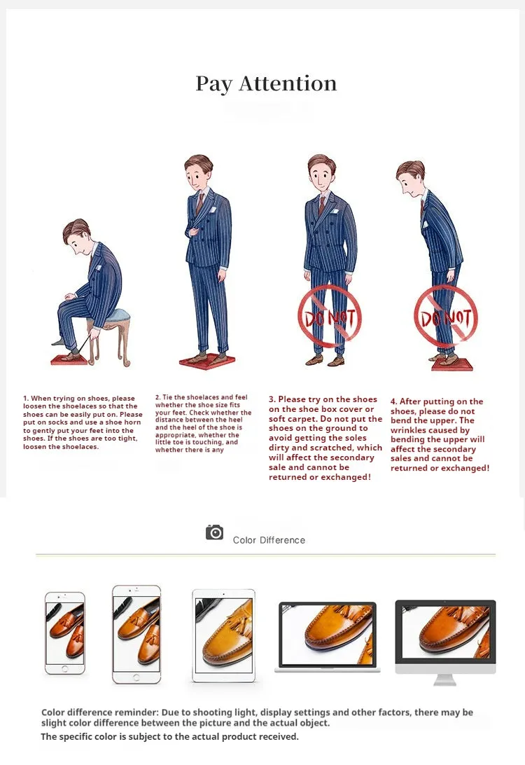 Men's Shoes Genuine Leather Shoes Men's Hand Formal Wear British Derby Shoes Patent Leather Glossy Business Shoes23552