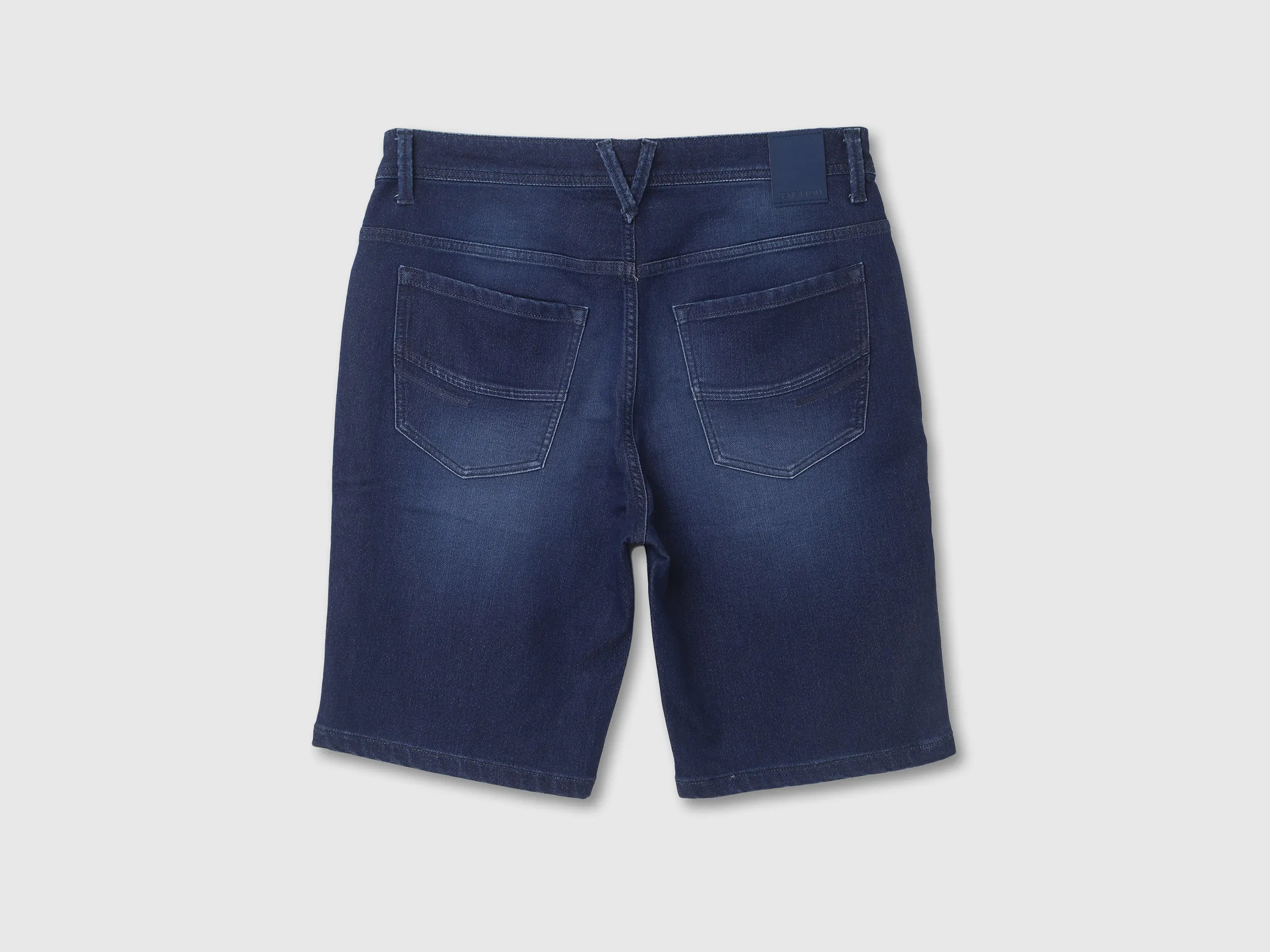 Mens Slim Fit Solid Shorts