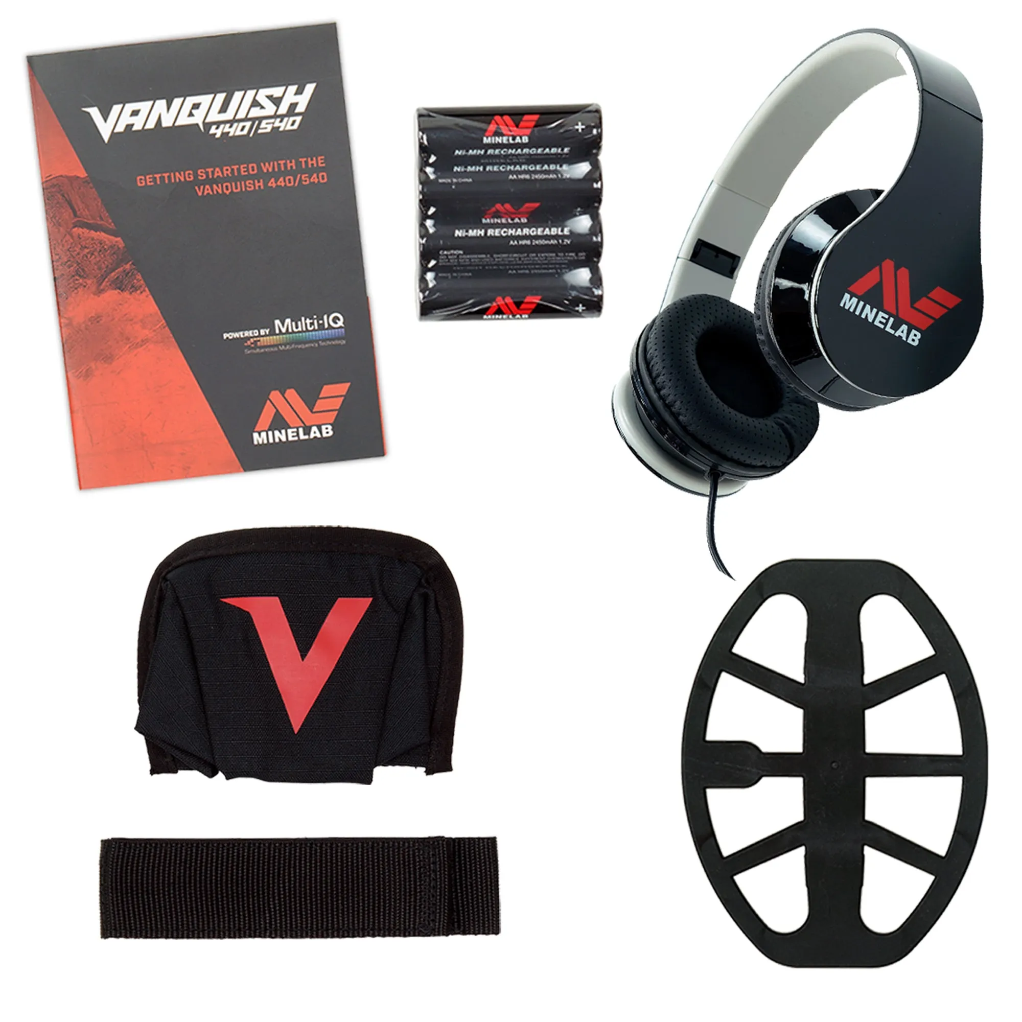 Minelab VANQUISH 540 Detector with 12 x 9 Coil and Pro-Find 20 Pinpointer