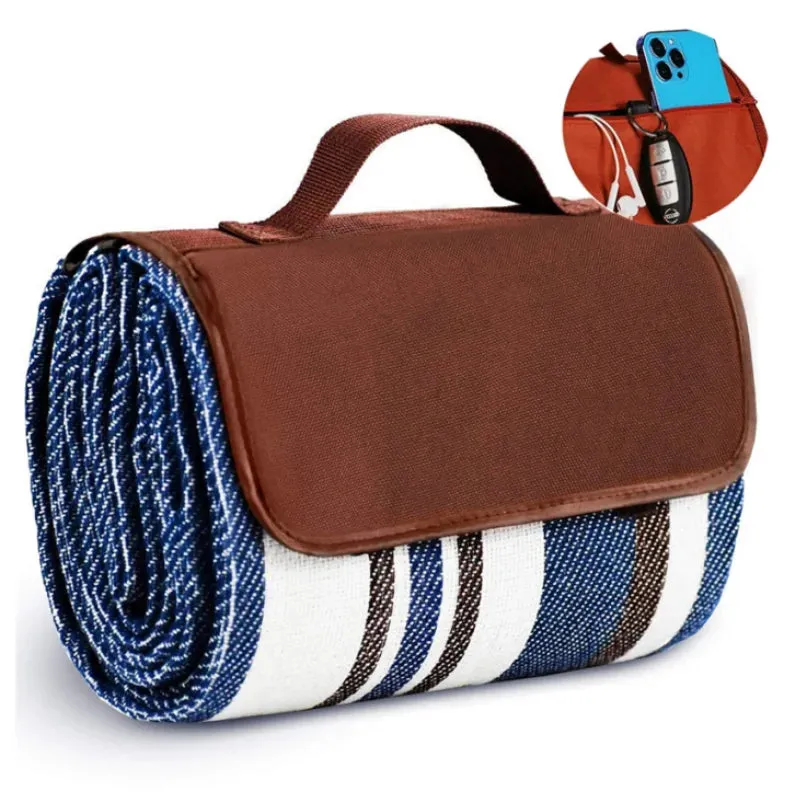 Naturehike Outdoor Canvas Picnic Blanket - Portable, Ultra-Light, Waterproof, 78.75" x 59"
