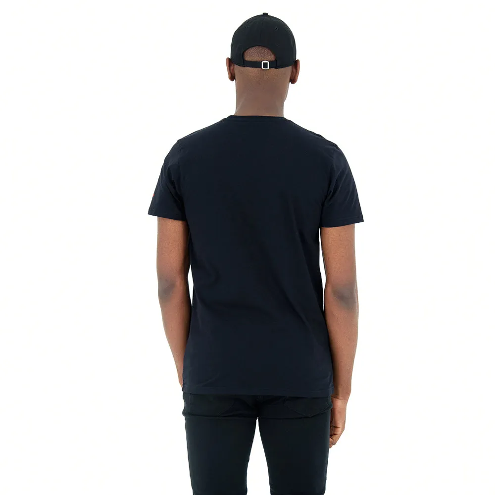 New Era Chicago Bulls Team Logo T-Shirt Black