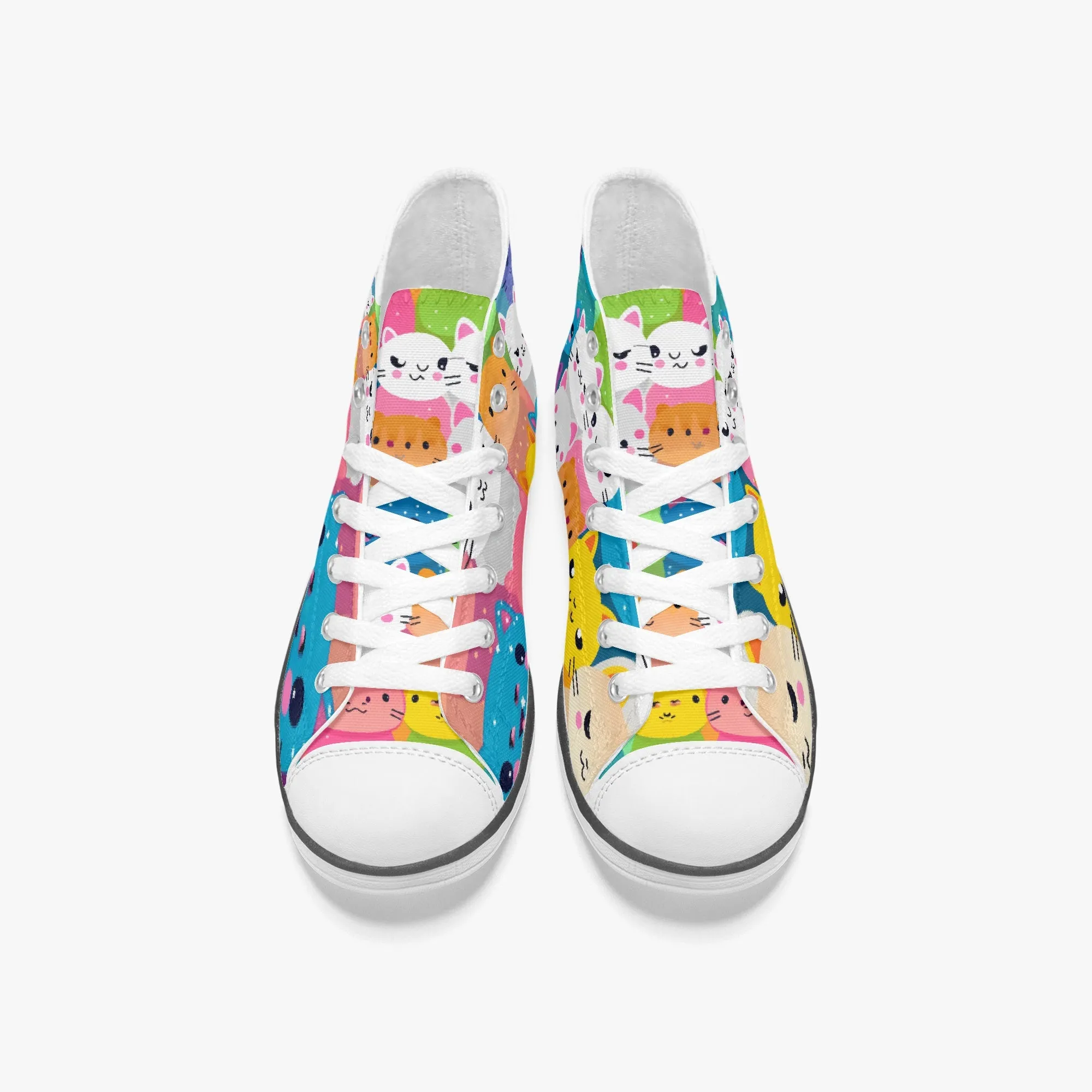 niche era Girl's High-Top Canvas Shoes