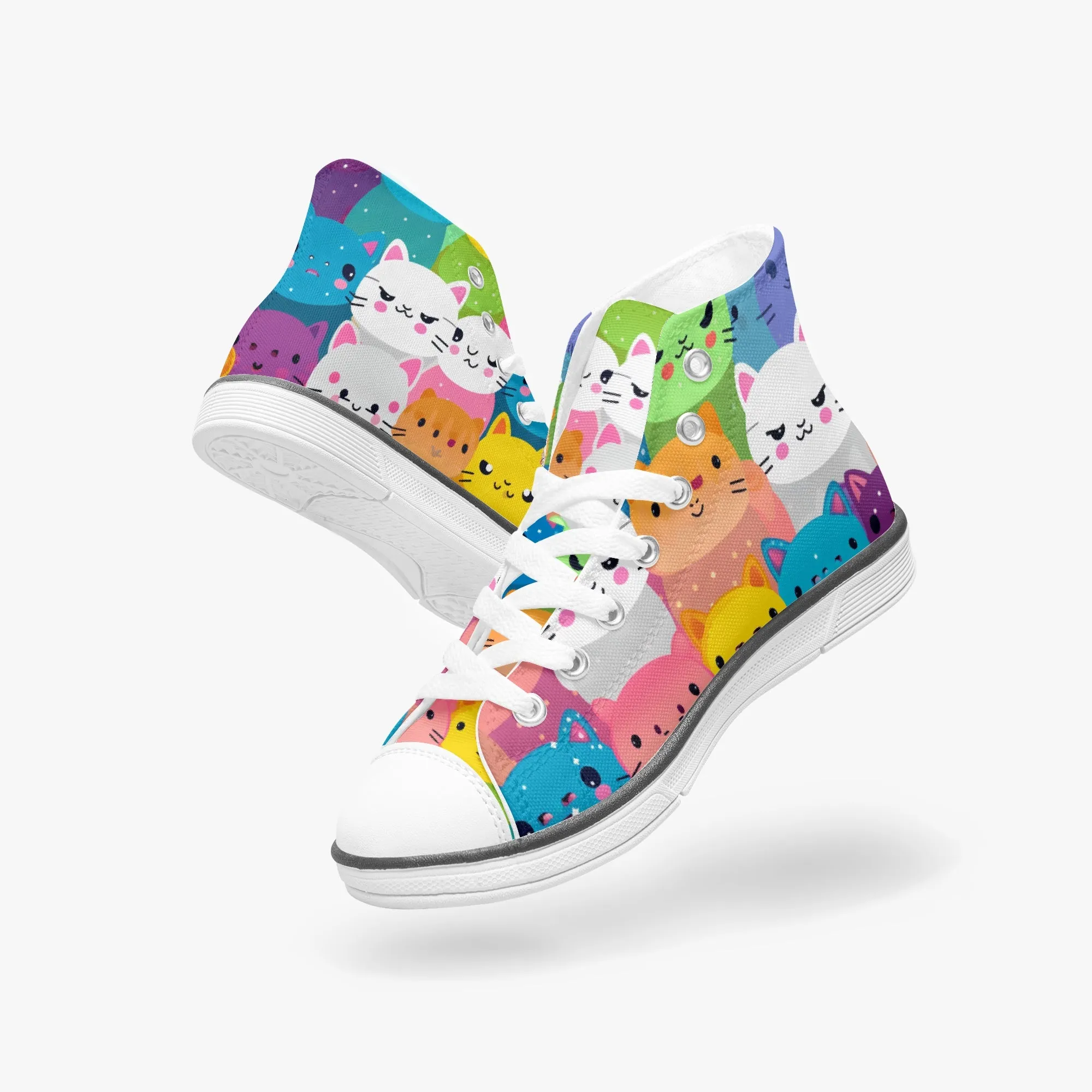 niche era Girl's High-Top Canvas Shoes