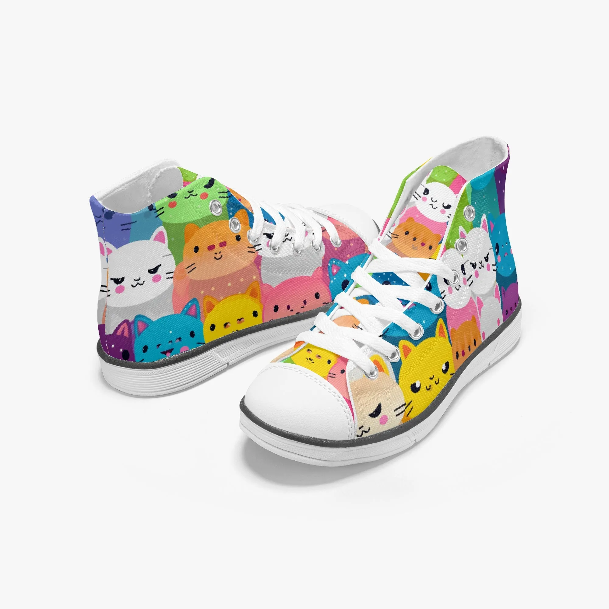 niche era Girl's High-Top Canvas Shoes