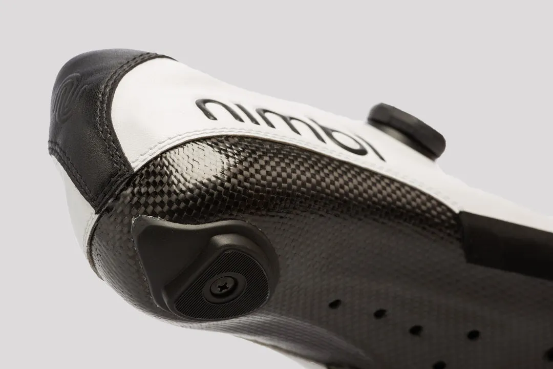 NIMBL Feat Cycling Shoes - White/Black