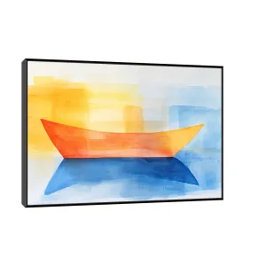 Orange boat