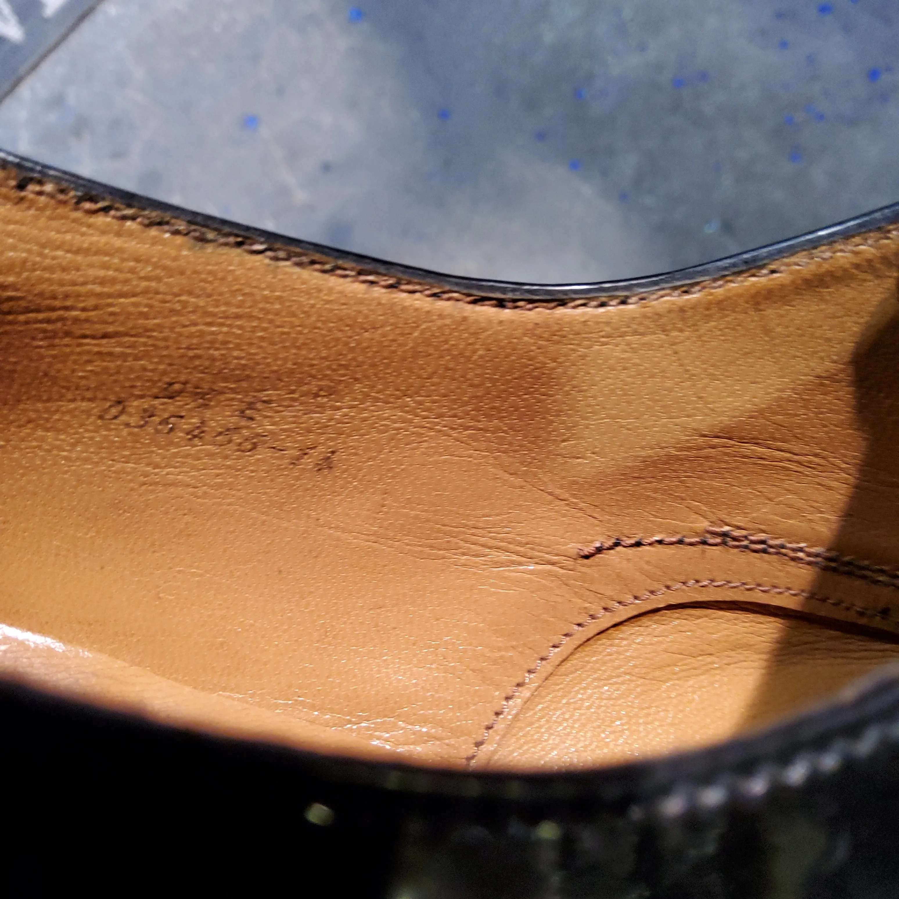 Patent Leather Derby Shoes